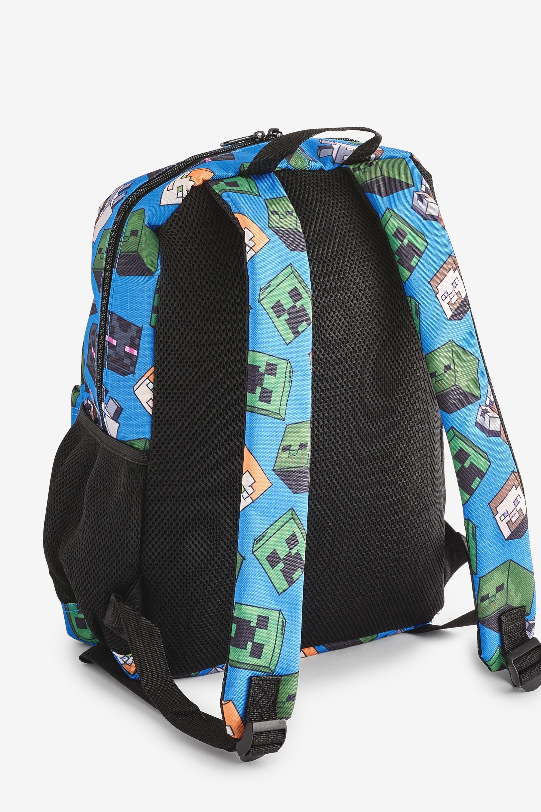 Minecraft Blue Backpack