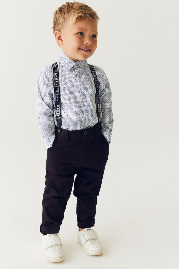 Baker by Ted Baker (3mths-6yrs) Shirt, Braces and Chino Set