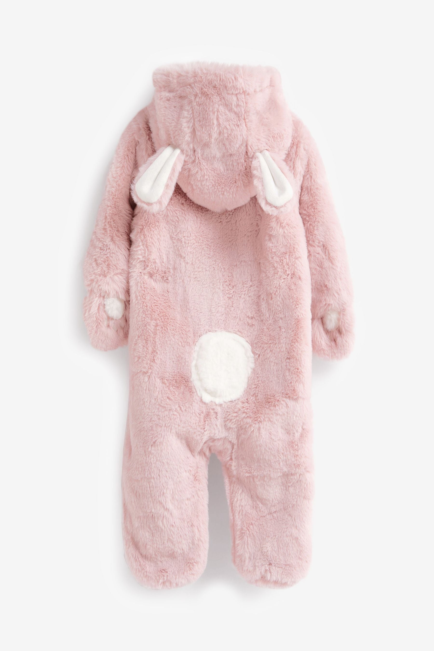 Pink Bunny All-In-One Pramsuit (0mths-2yrs)