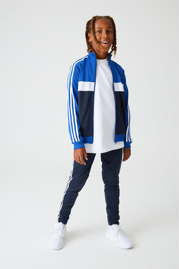 adidas Blue Sportswear Essentials 3-Stripes Tiberio Tracksuit