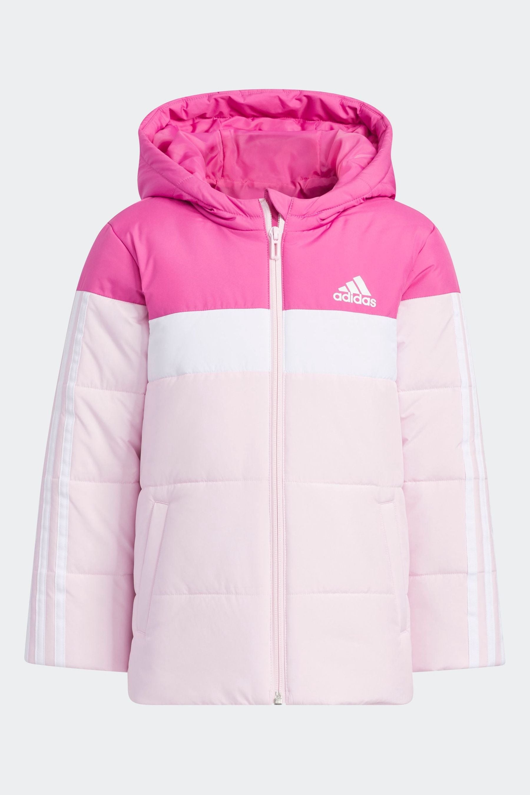 Pink adidas Kids Padded Jacket