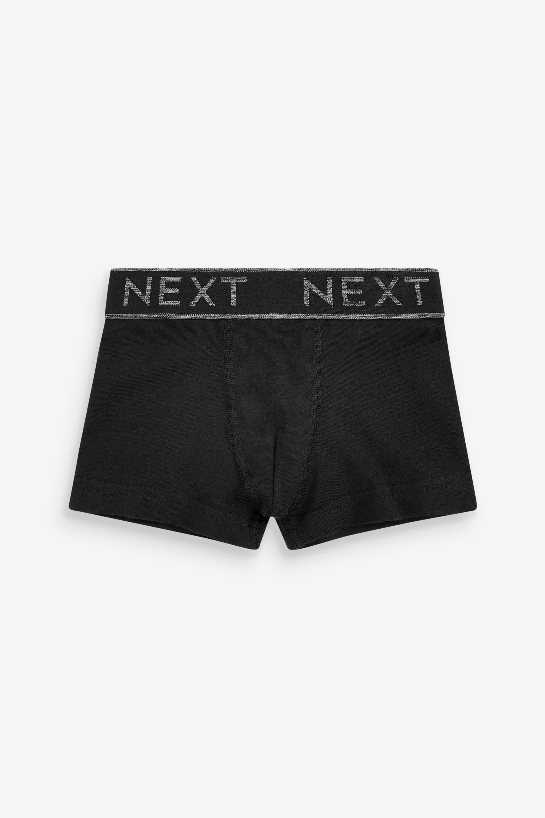 Black/Grey Waistband Trunks 10 Pack (1.5-16yrs)