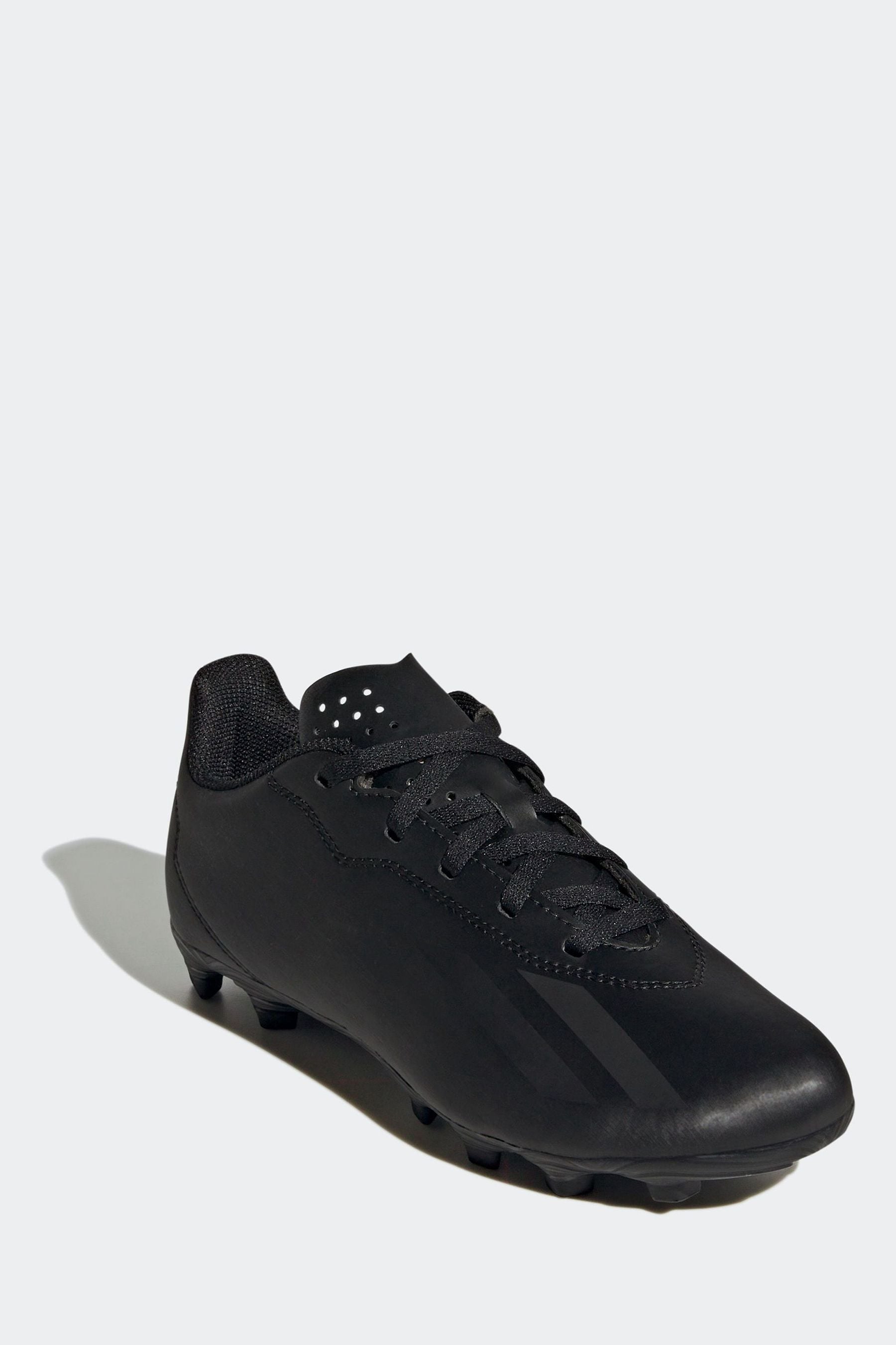 adidas Black X Crazyfast.4 Flexible Ground Football Boots