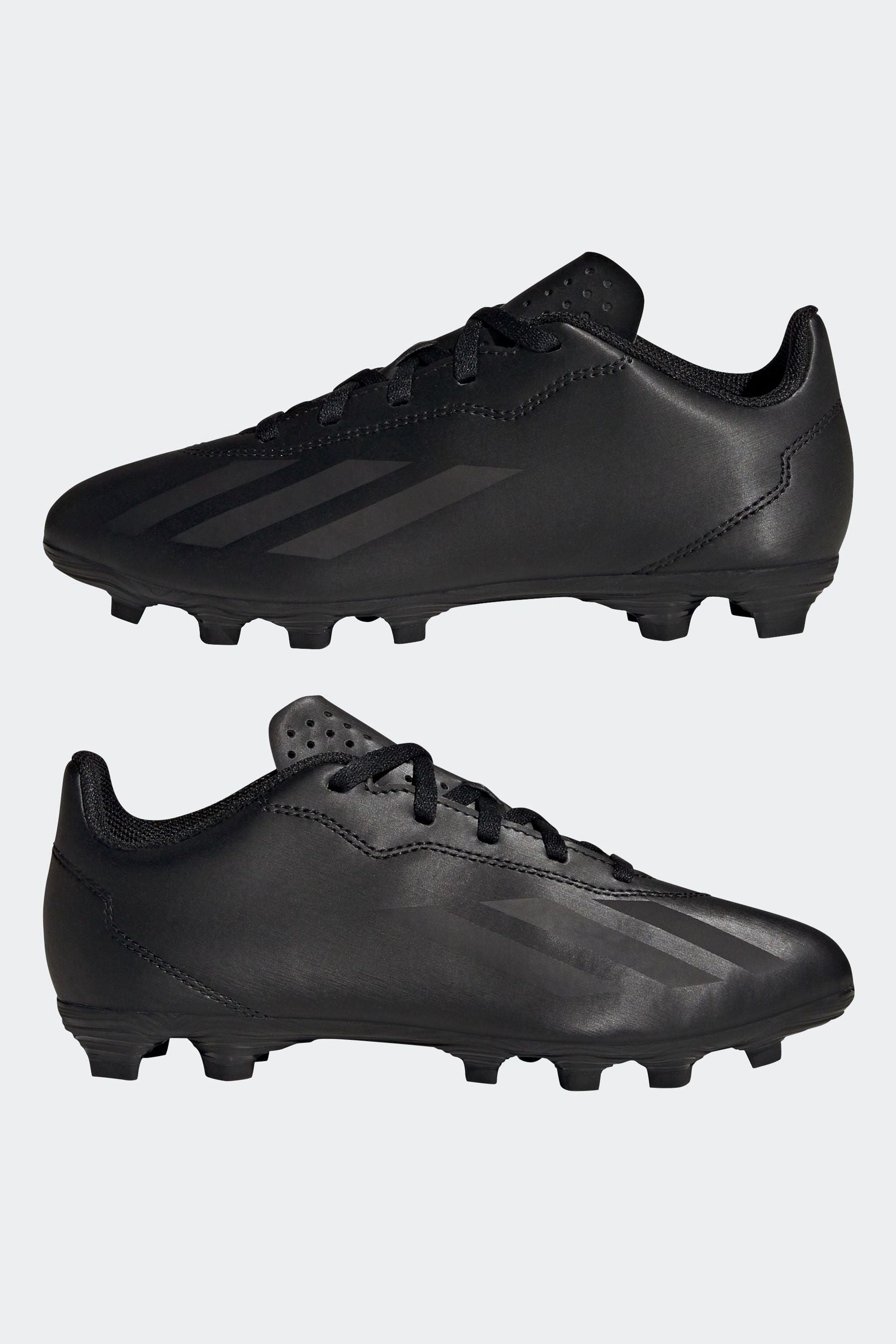 adidas Black X Crazyfast.4 Flexible Ground Football Boots