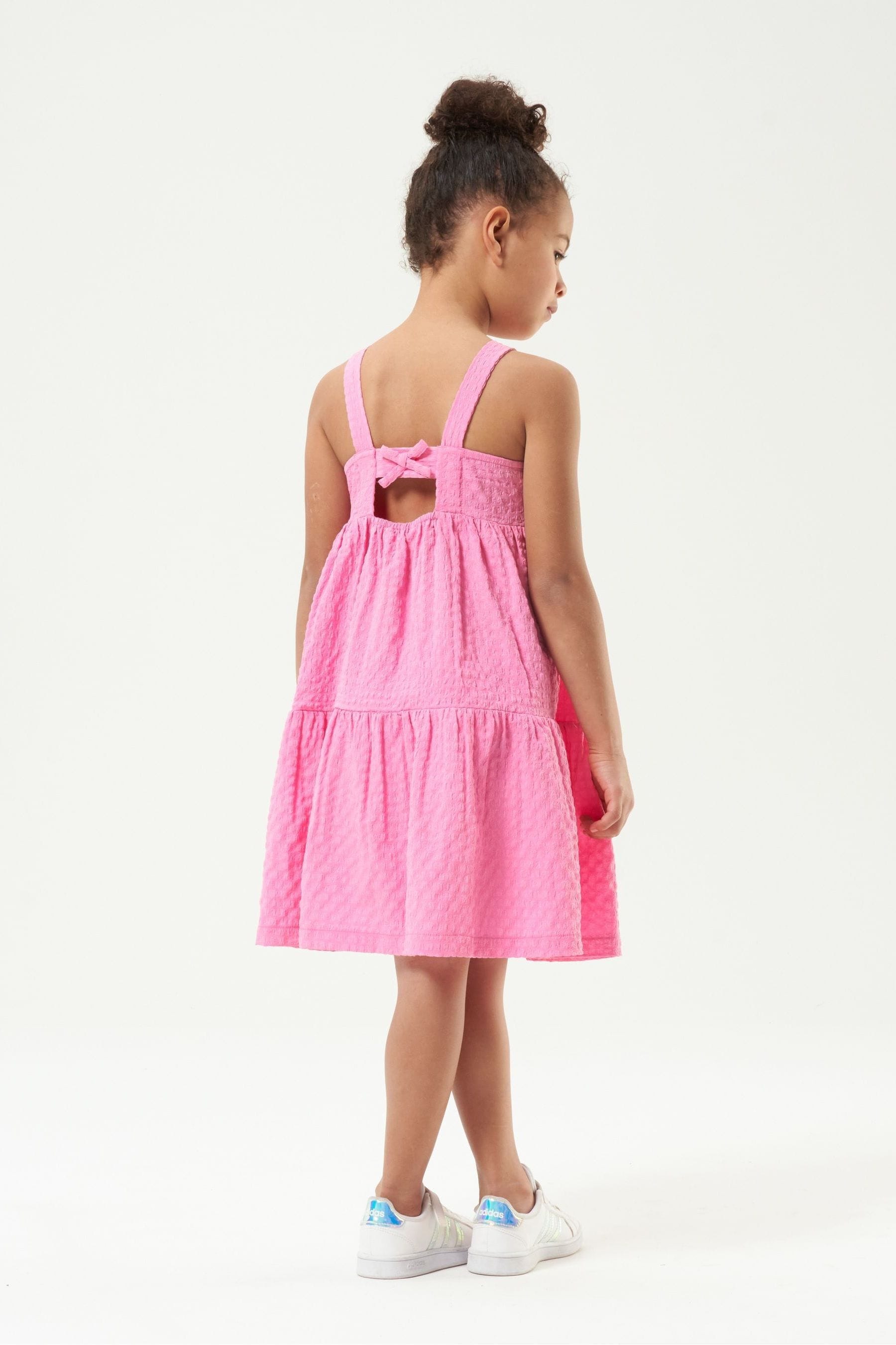 Angel & Rocket Pink Tia Crinkle Sundress