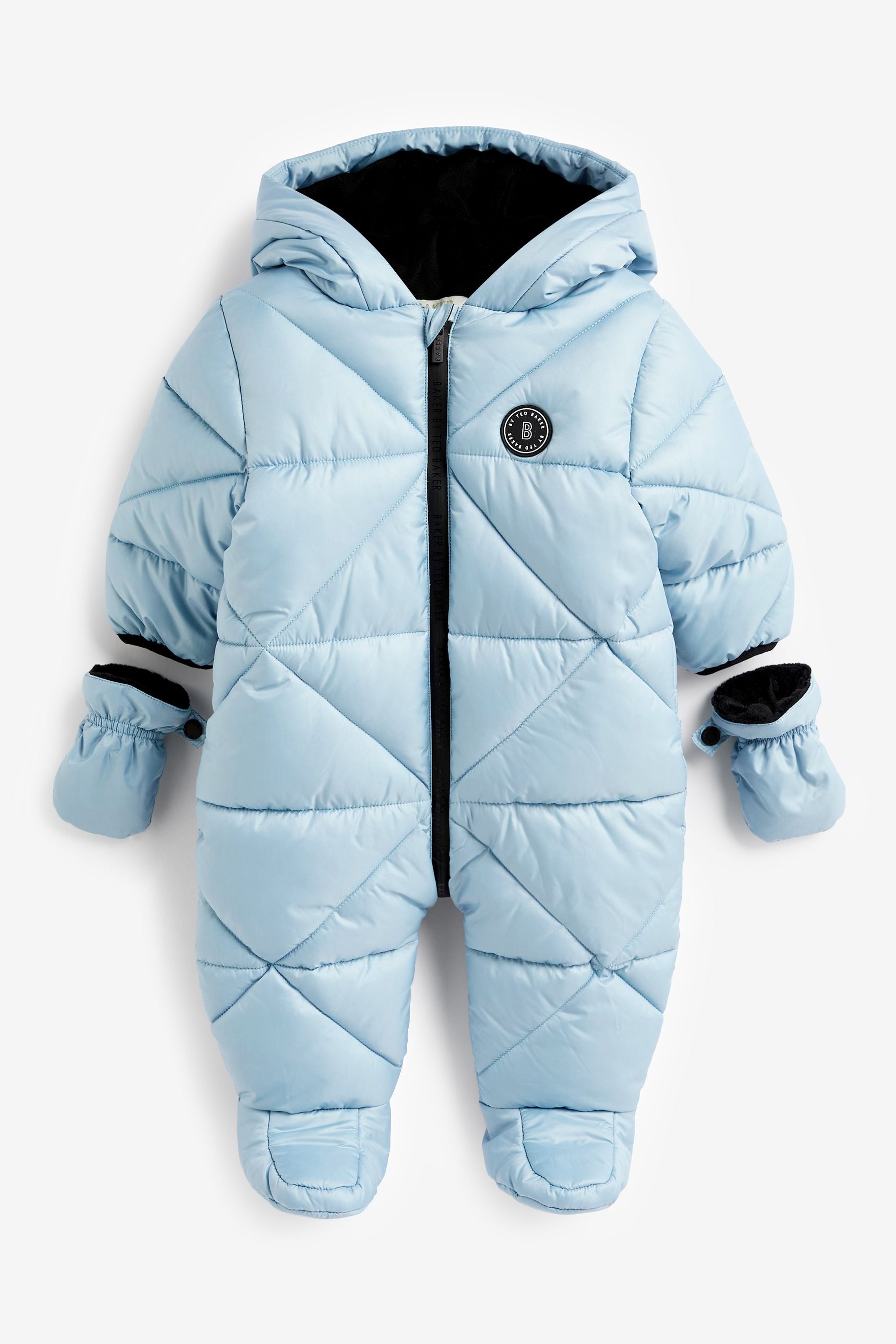 Baker by Ted Baker Shower Resistant Blue Snowsuit