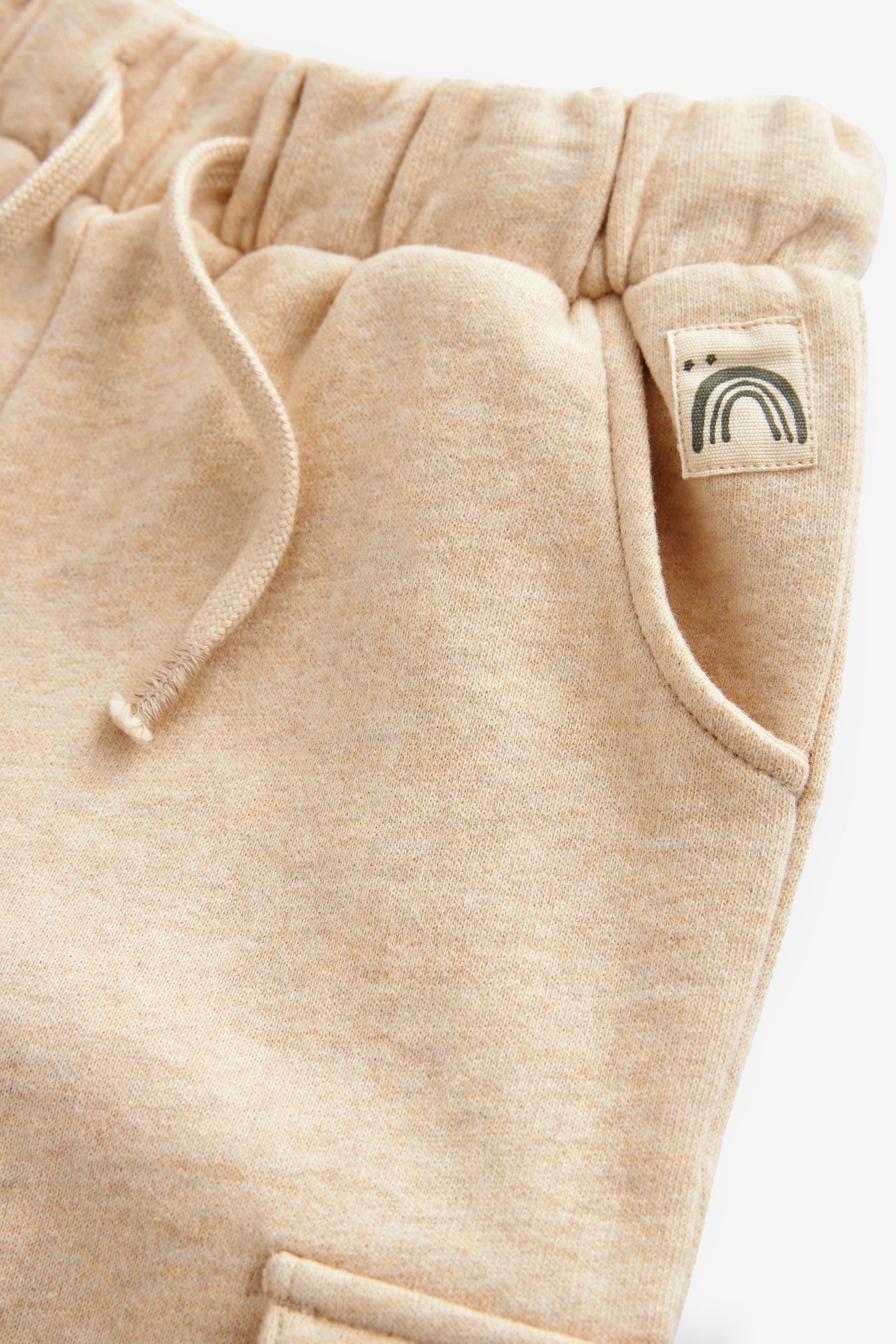 Cream Cargo Joggers (3mths-7yrs)