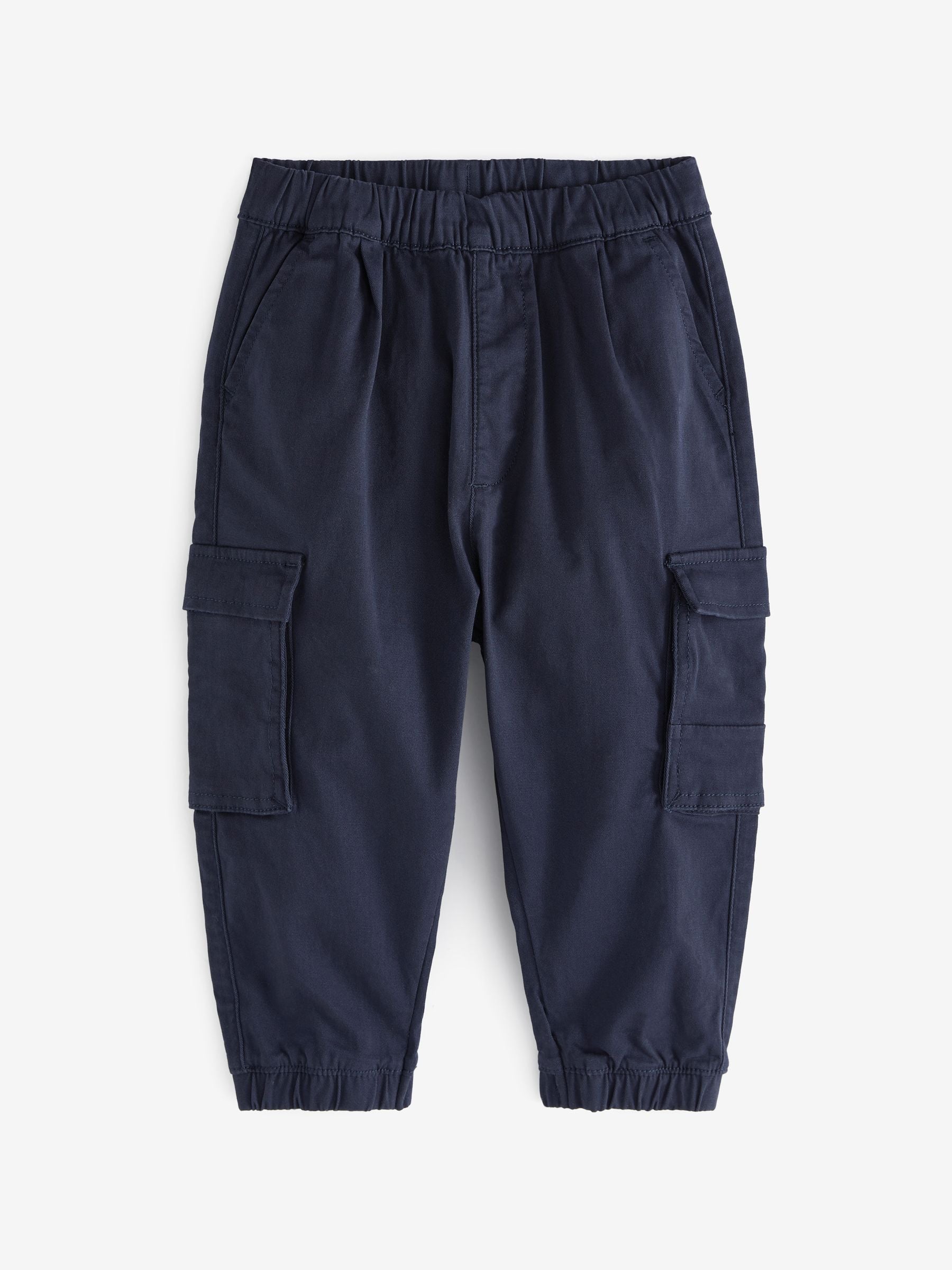 Navy Blue Cargo Trousers (3mths-7yrs)