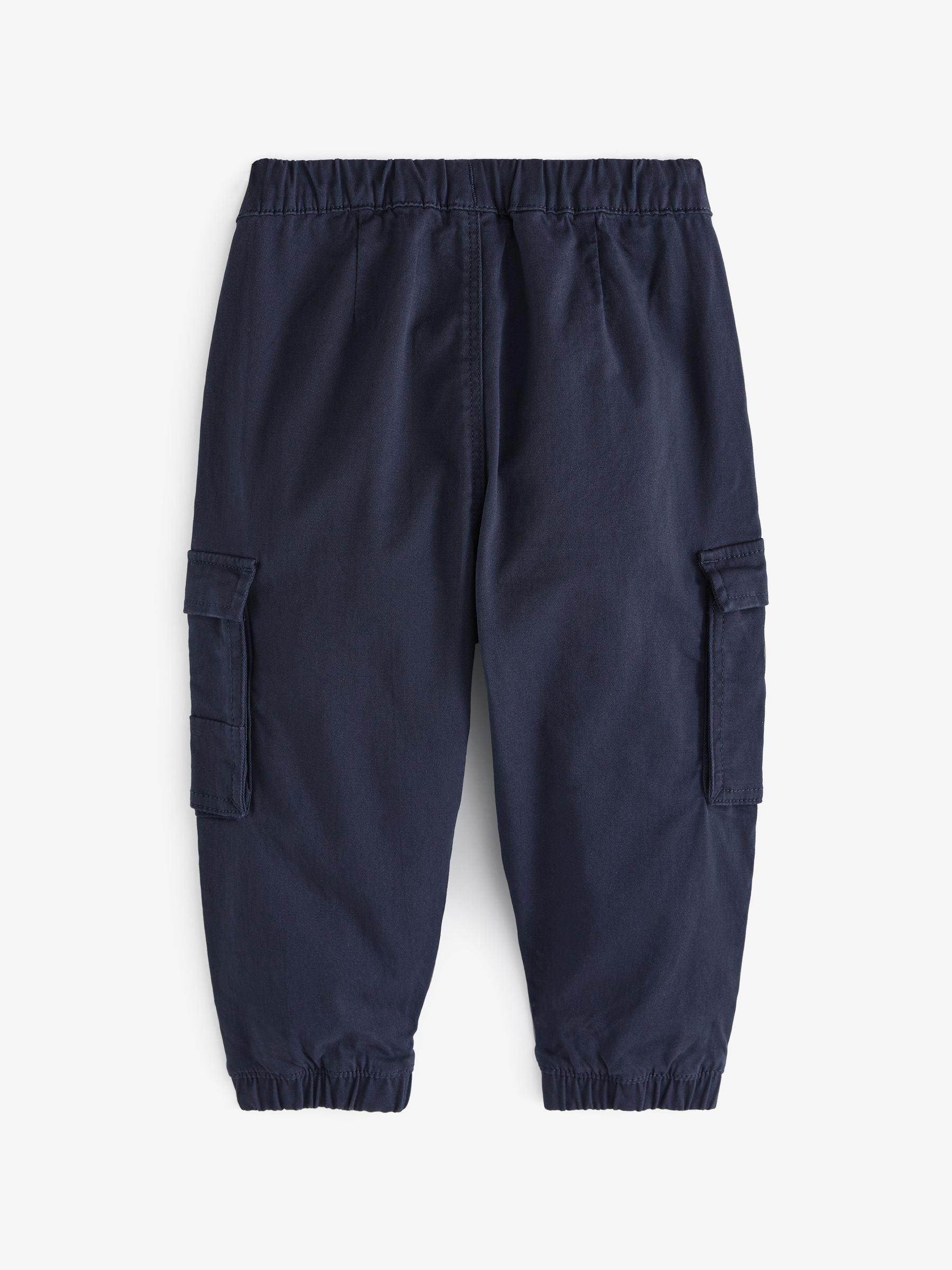 Navy Blue Cargo Trousers (3mths-7yrs)