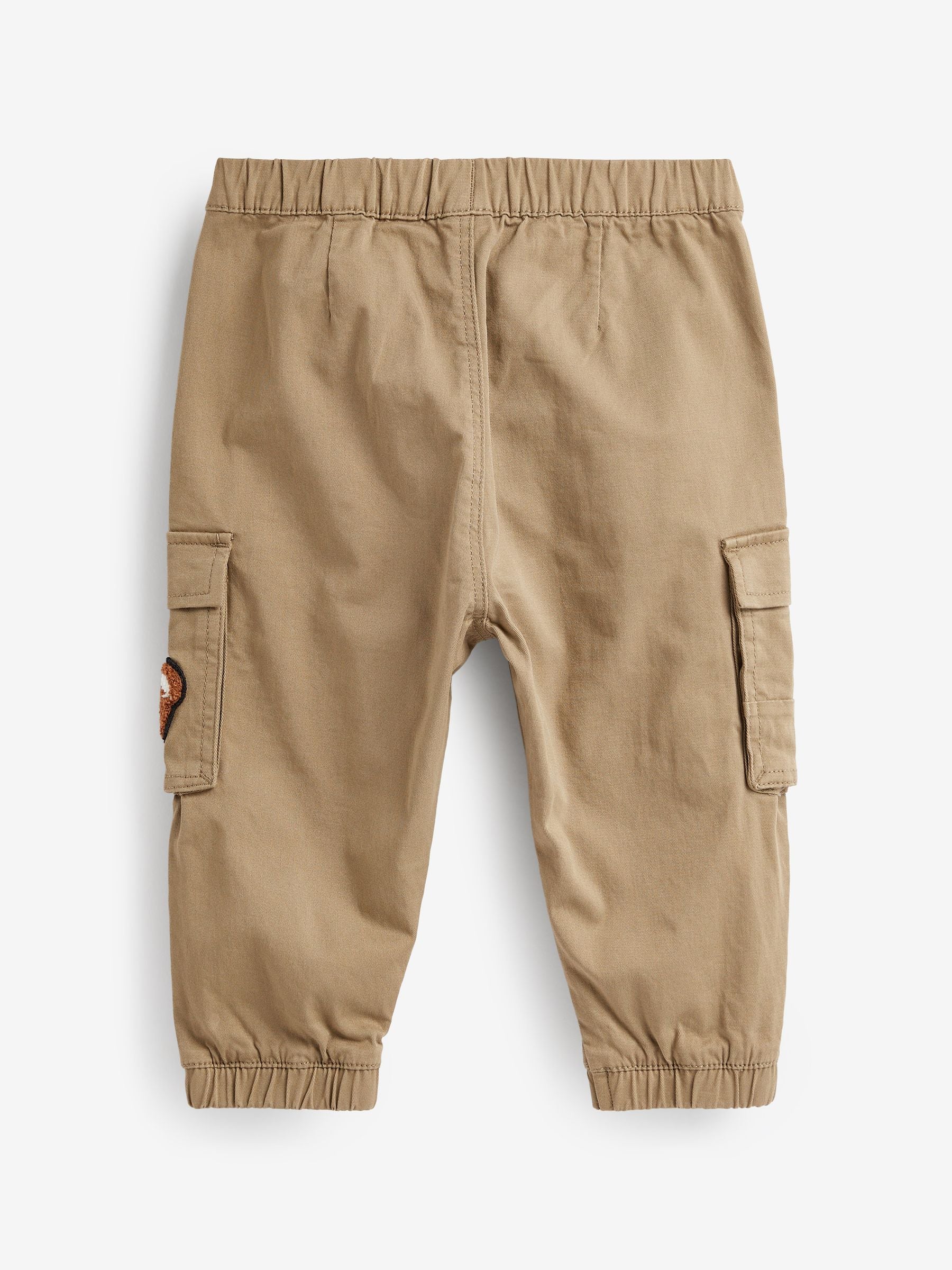 Tan Brown Bear Cargo Trousers (3mths-7yrs)