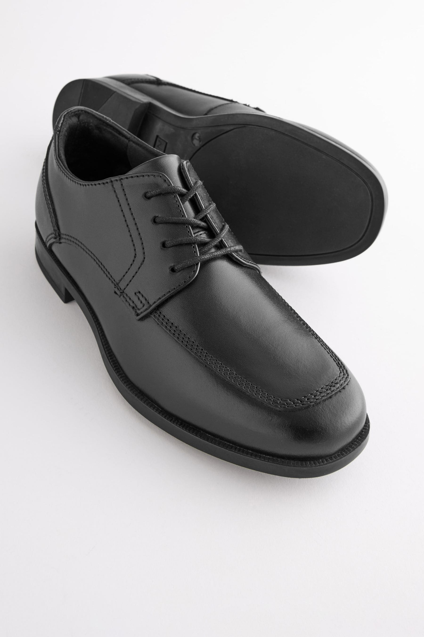 Black School Leather Shoes