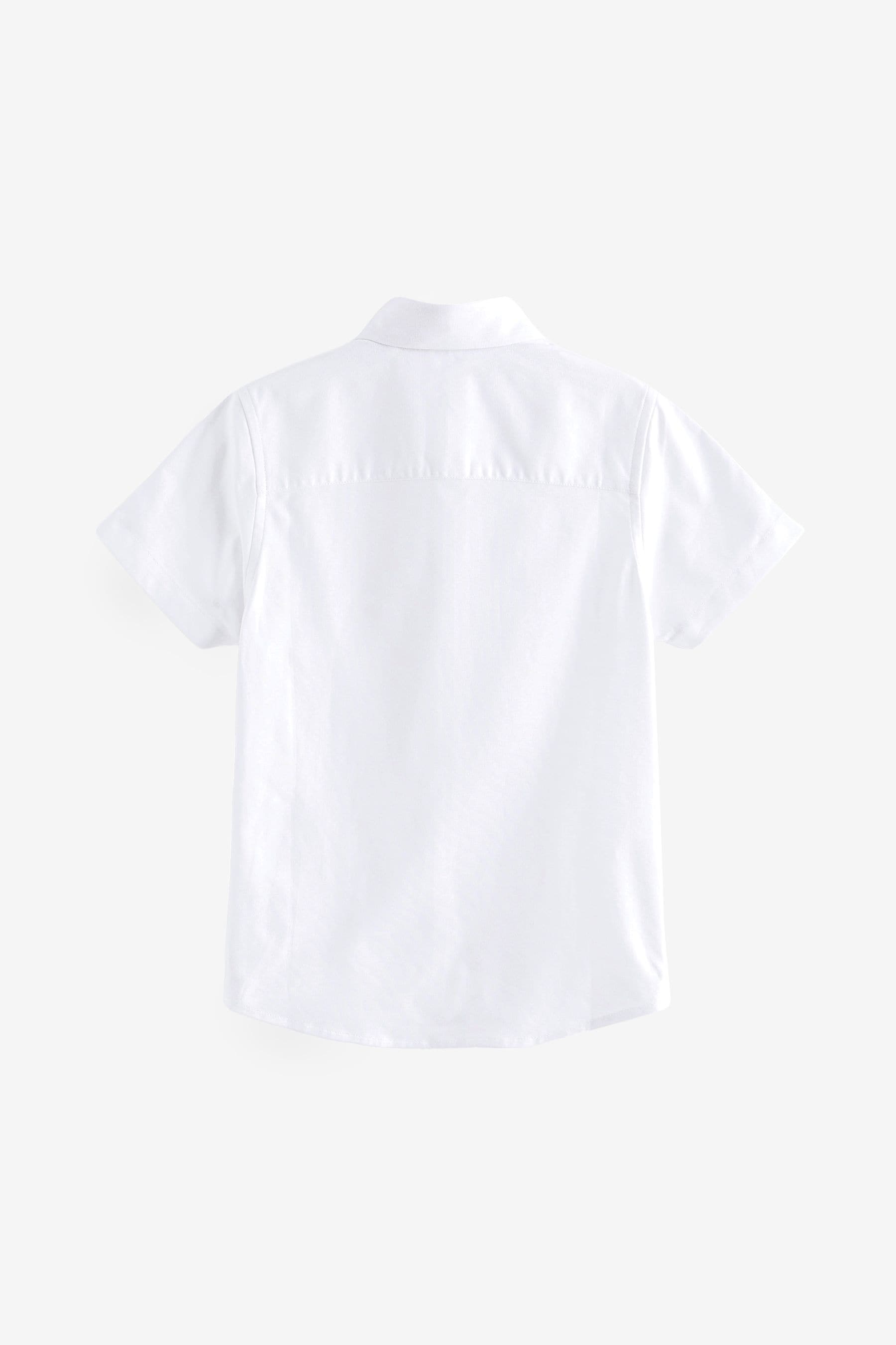 White Tipped Collar Shirt (3-16yrs)