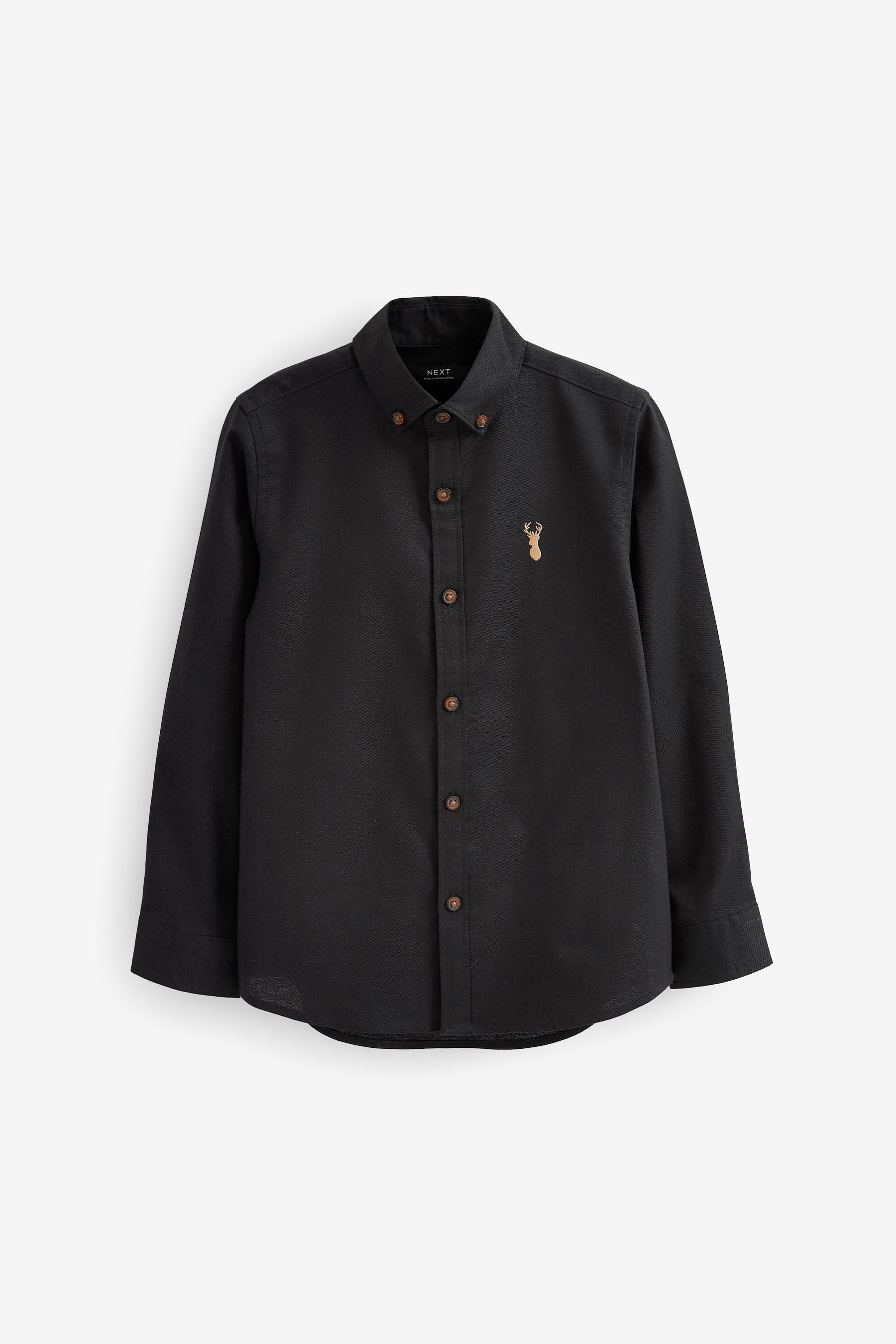 Black Oxford Shirt (3-16yrs)