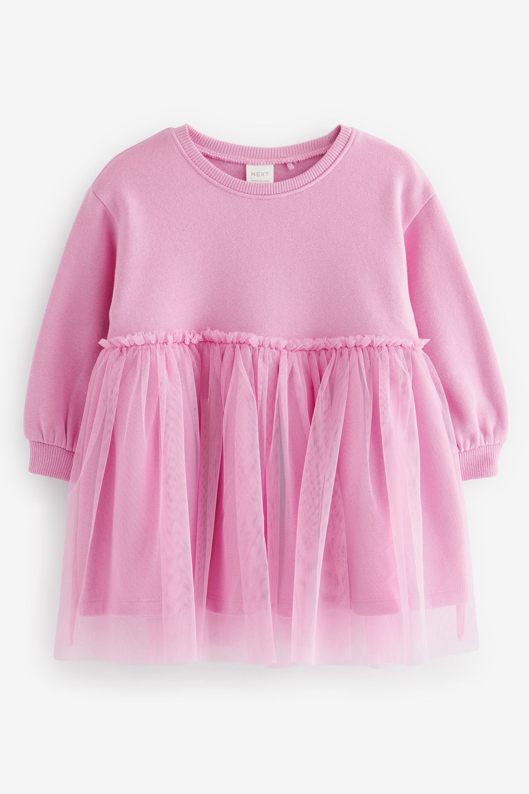 Pink Sweat Party Dress (3mths-7yrs)