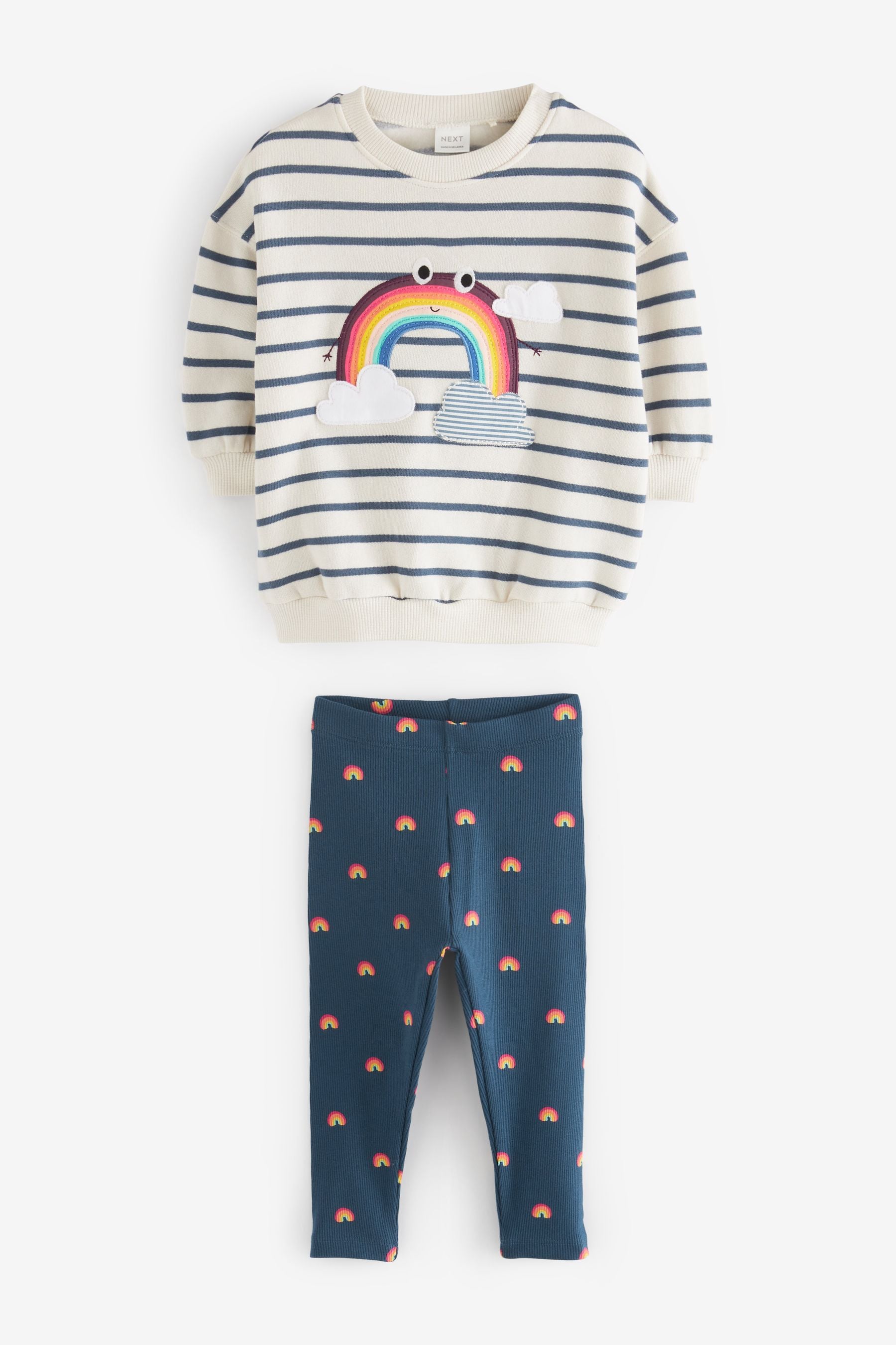 Rainbow Character Sweat and Leggings Set (3mths-7yrs)