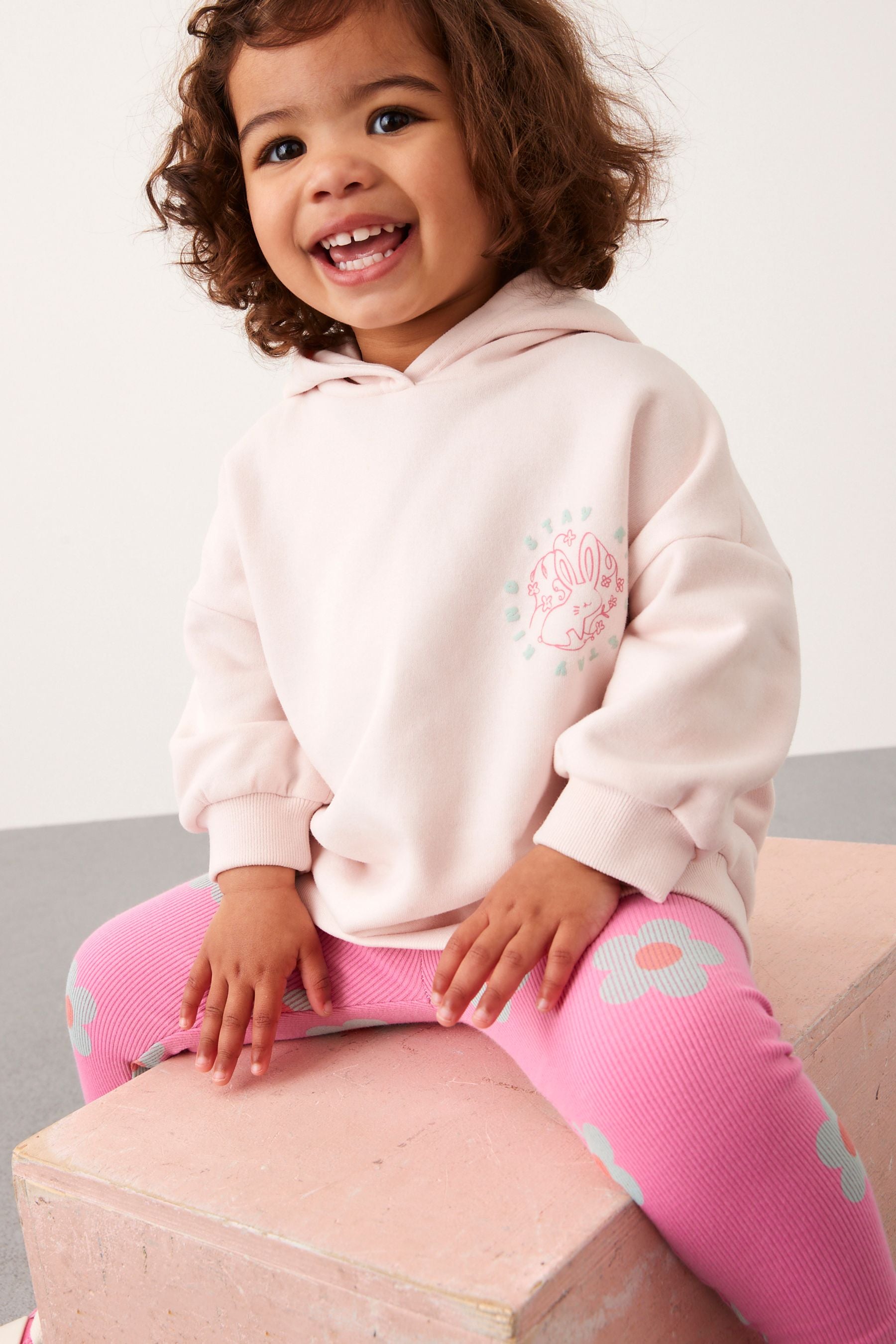 Pink Hoodie & Legging Set (3mths-7yrs)