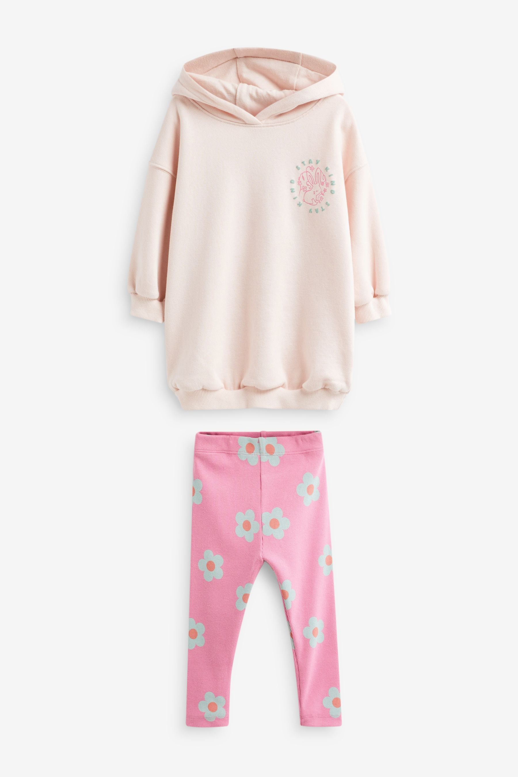 Pink Hoodie & Legging Set (3mths-7yrs)