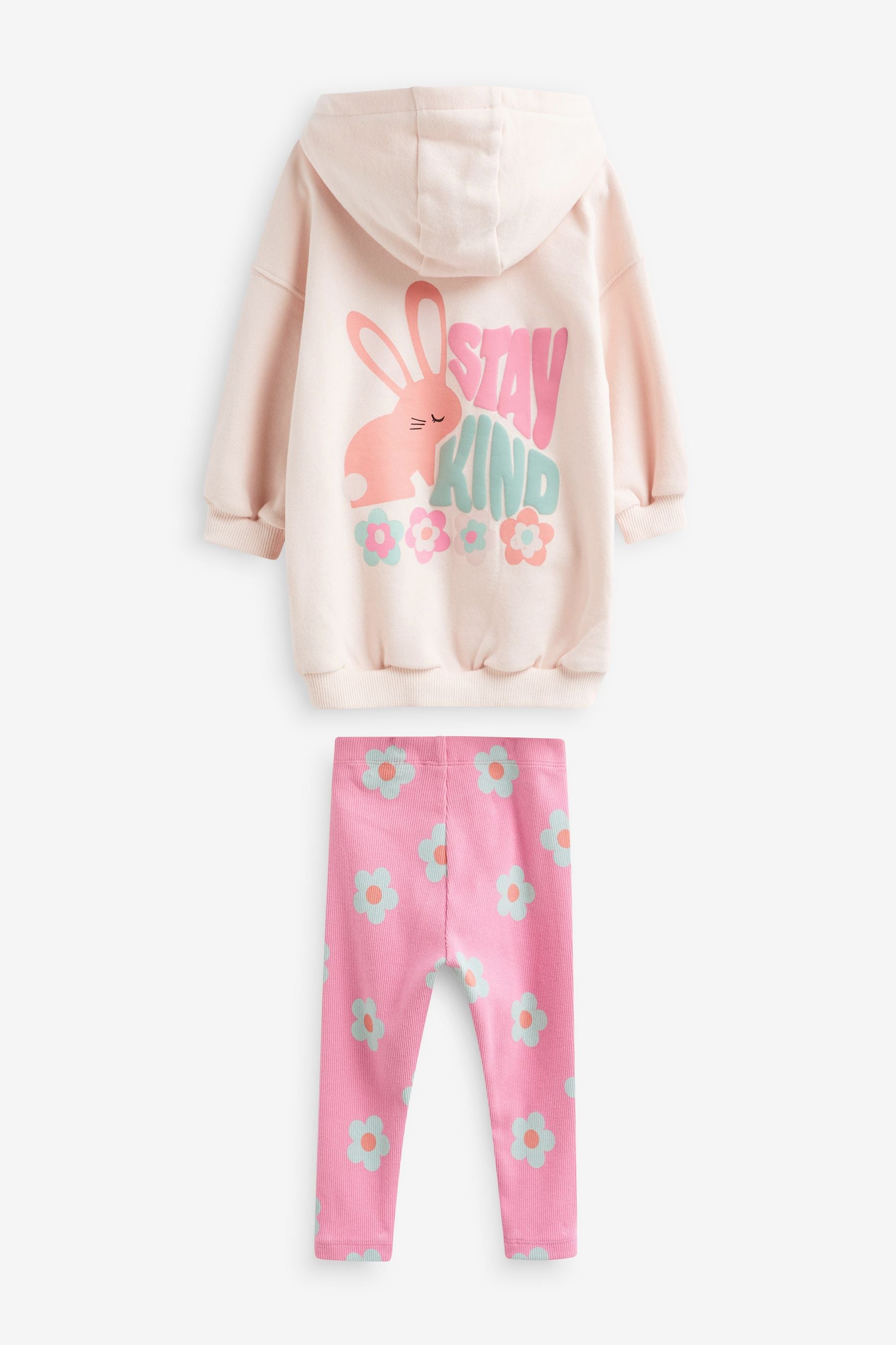 Pink Hoodie & Legging Set (3mths-7yrs)