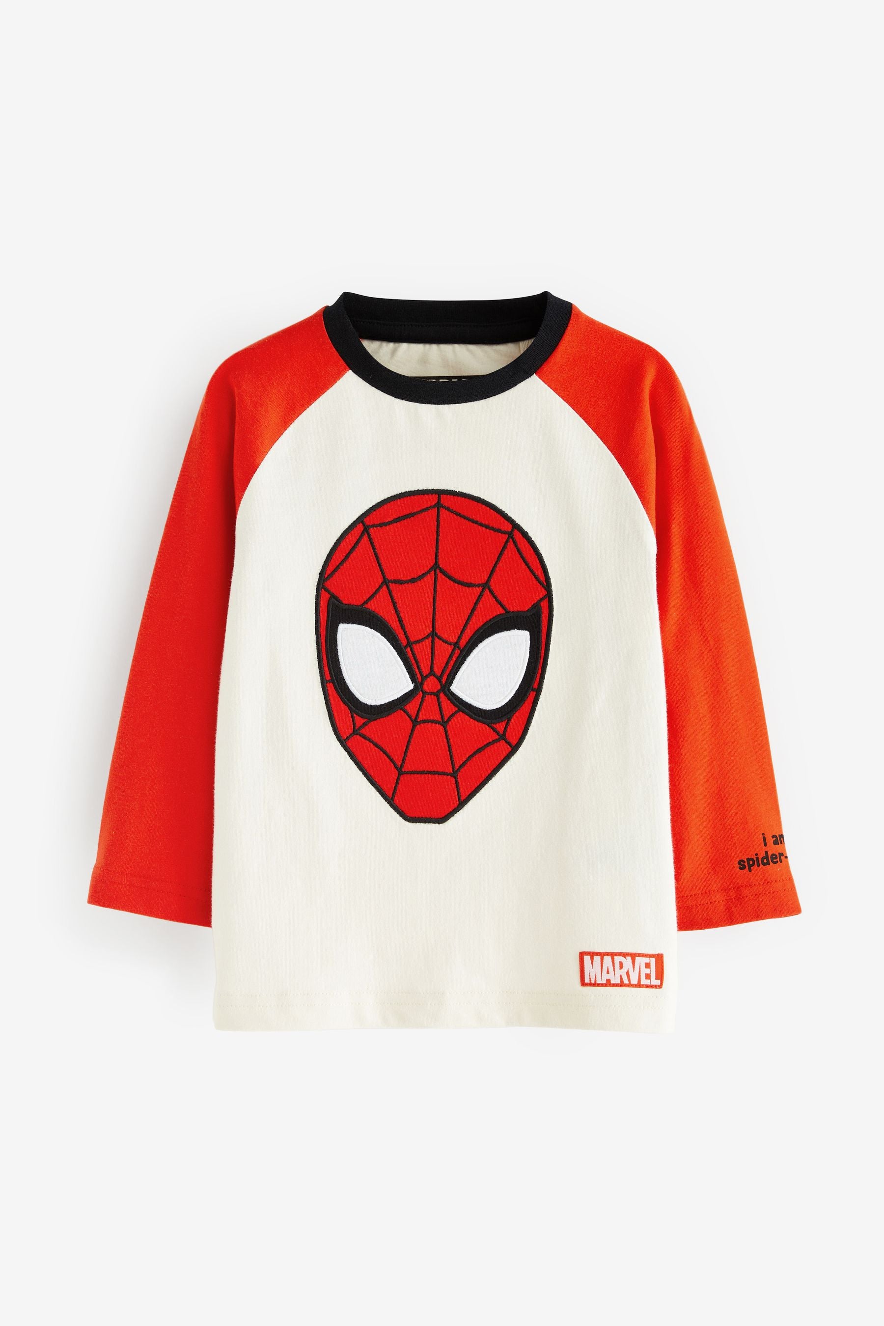 Red/White Spider-Man 100% Cotton T-Shirt (3mths-8yrs)