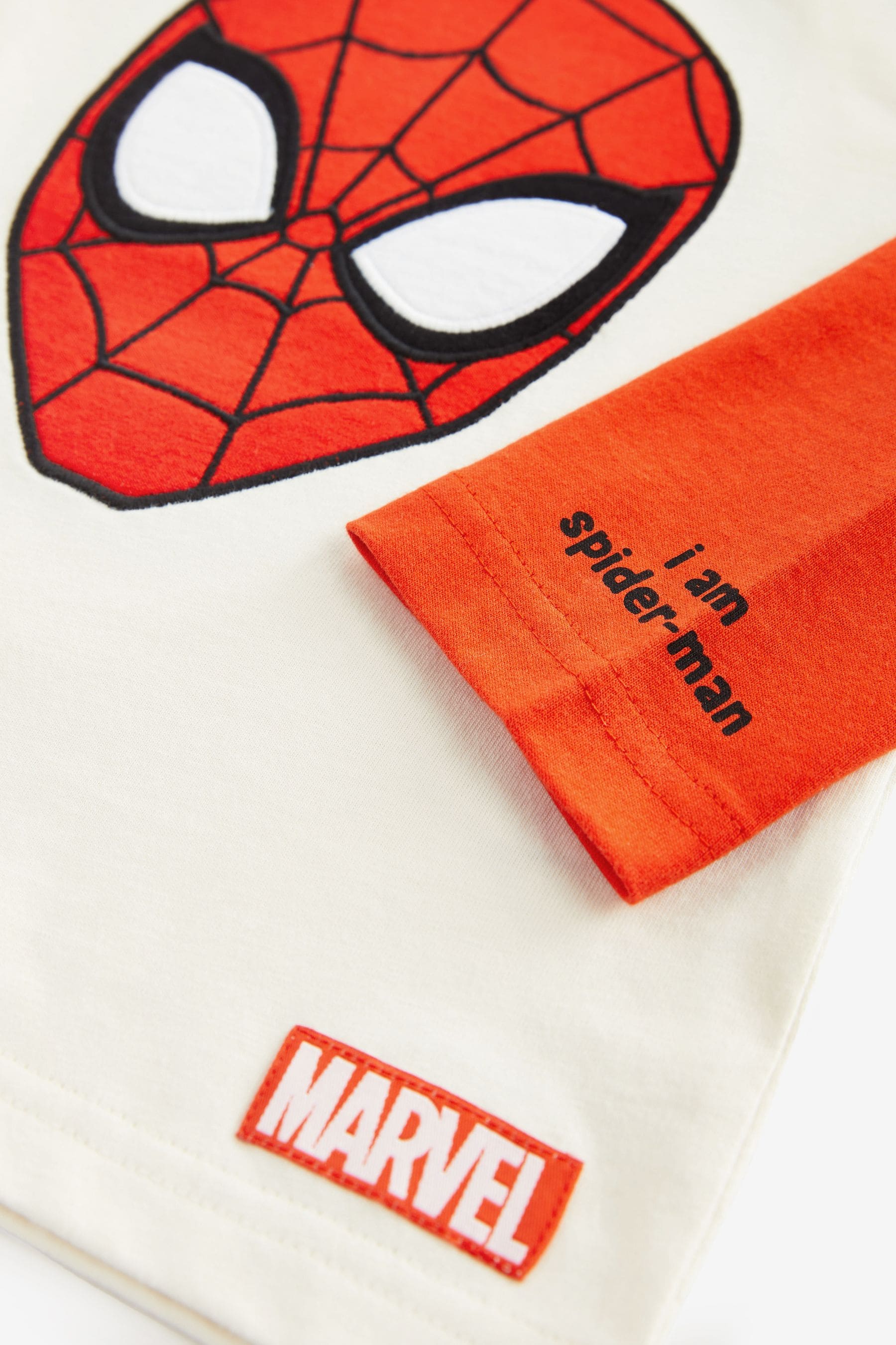 Red/White Spider-Man 100% Cotton T-Shirt (3mths-8yrs)