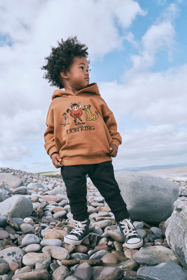 Rust Brown Disney Lion King Hoodie (6mths-8yrs)