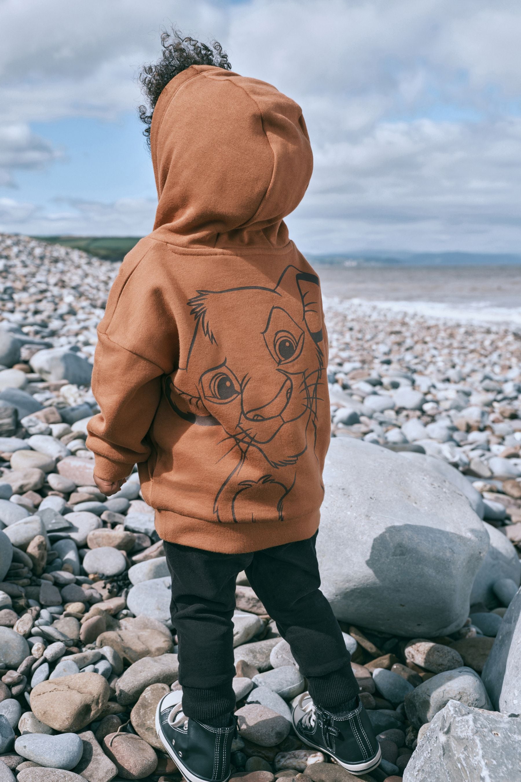 Rust Brown Disney Lion King Hoodie (6mths-8yrs)