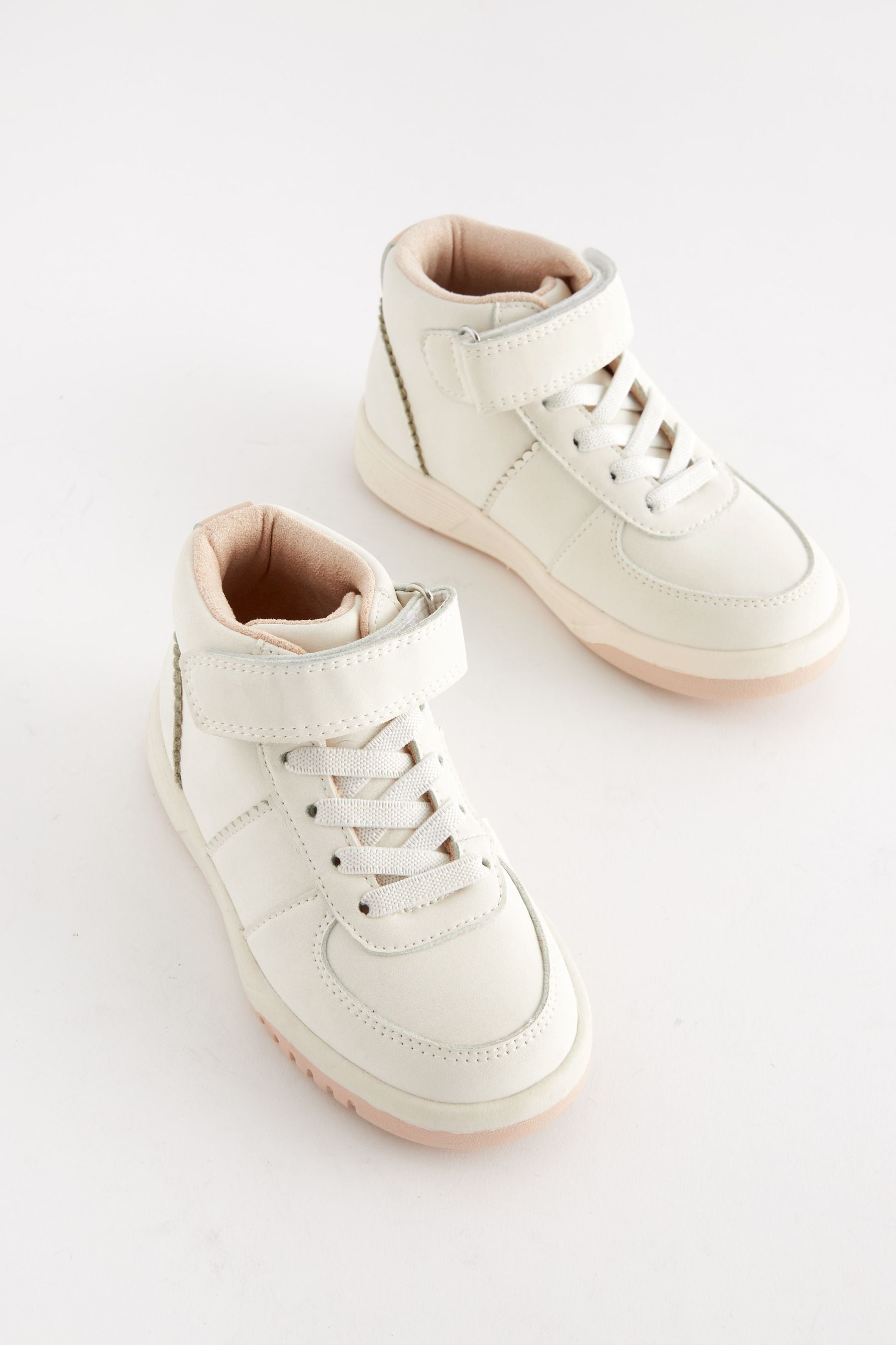 White High Top Trainers