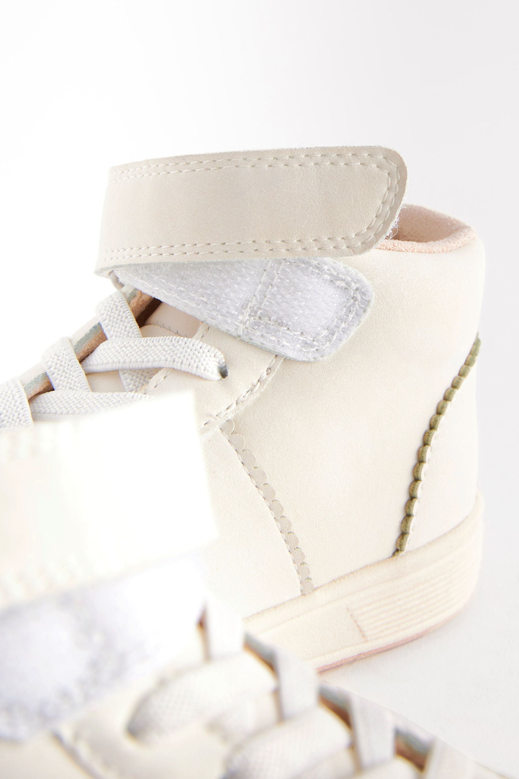 White High Top Trainers