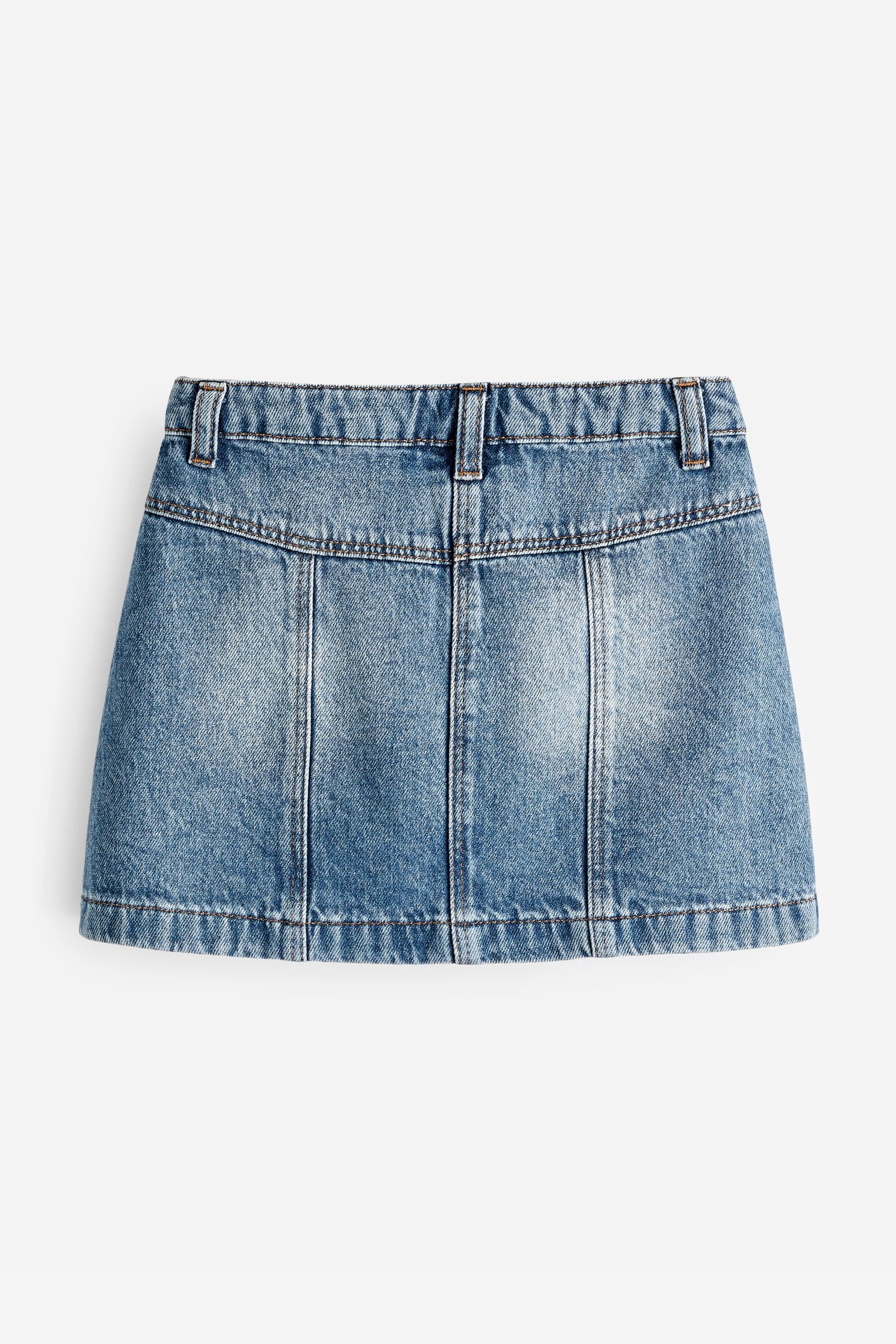 Denim Blue Cargo Skirt (3-16yrs)