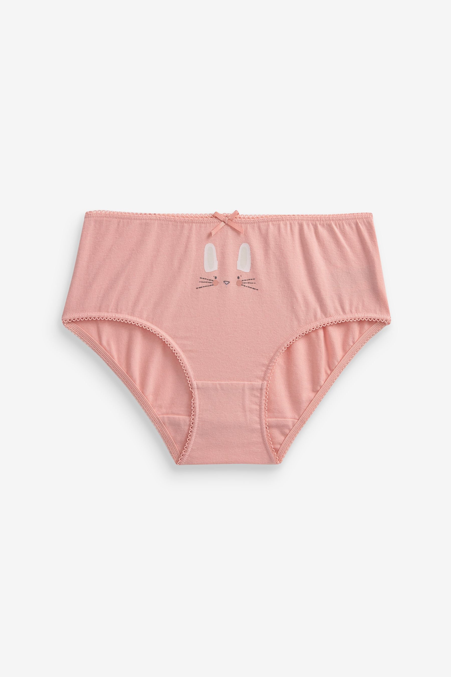 Pink Bunny Briefs 7 Pack (1.5-12yrs)