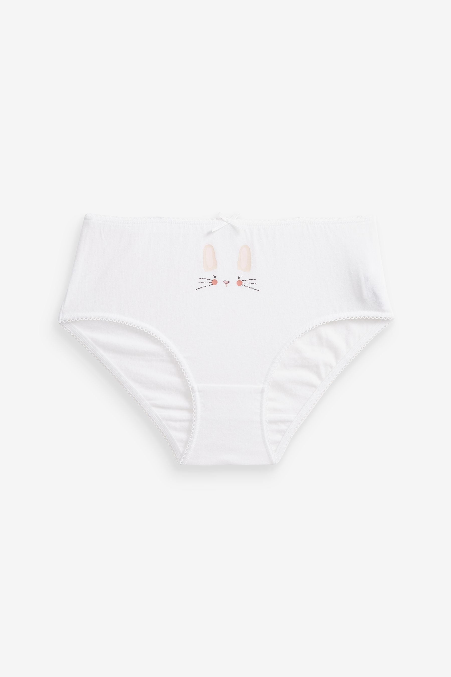 Pink Bunny Briefs 7 Pack (1.5-12yrs)