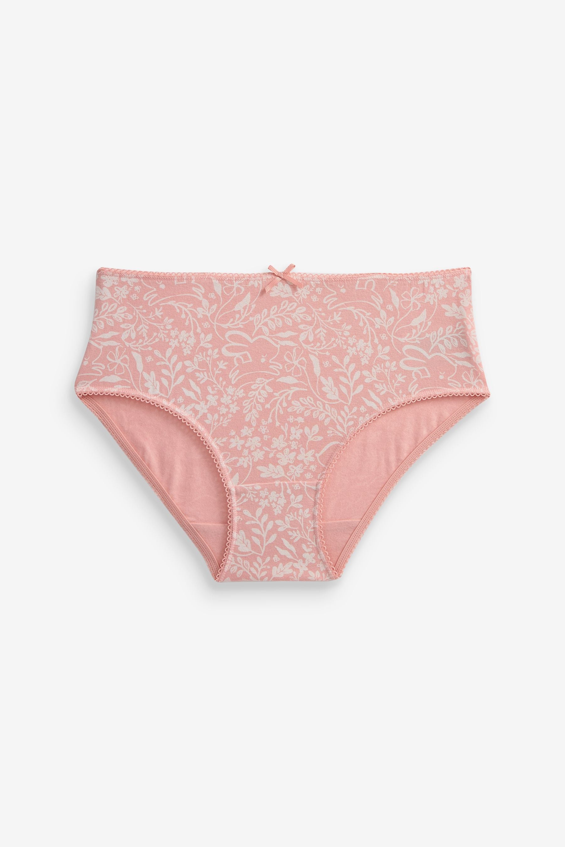 Pink Bunny Briefs 7 Pack (1.5-12yrs)