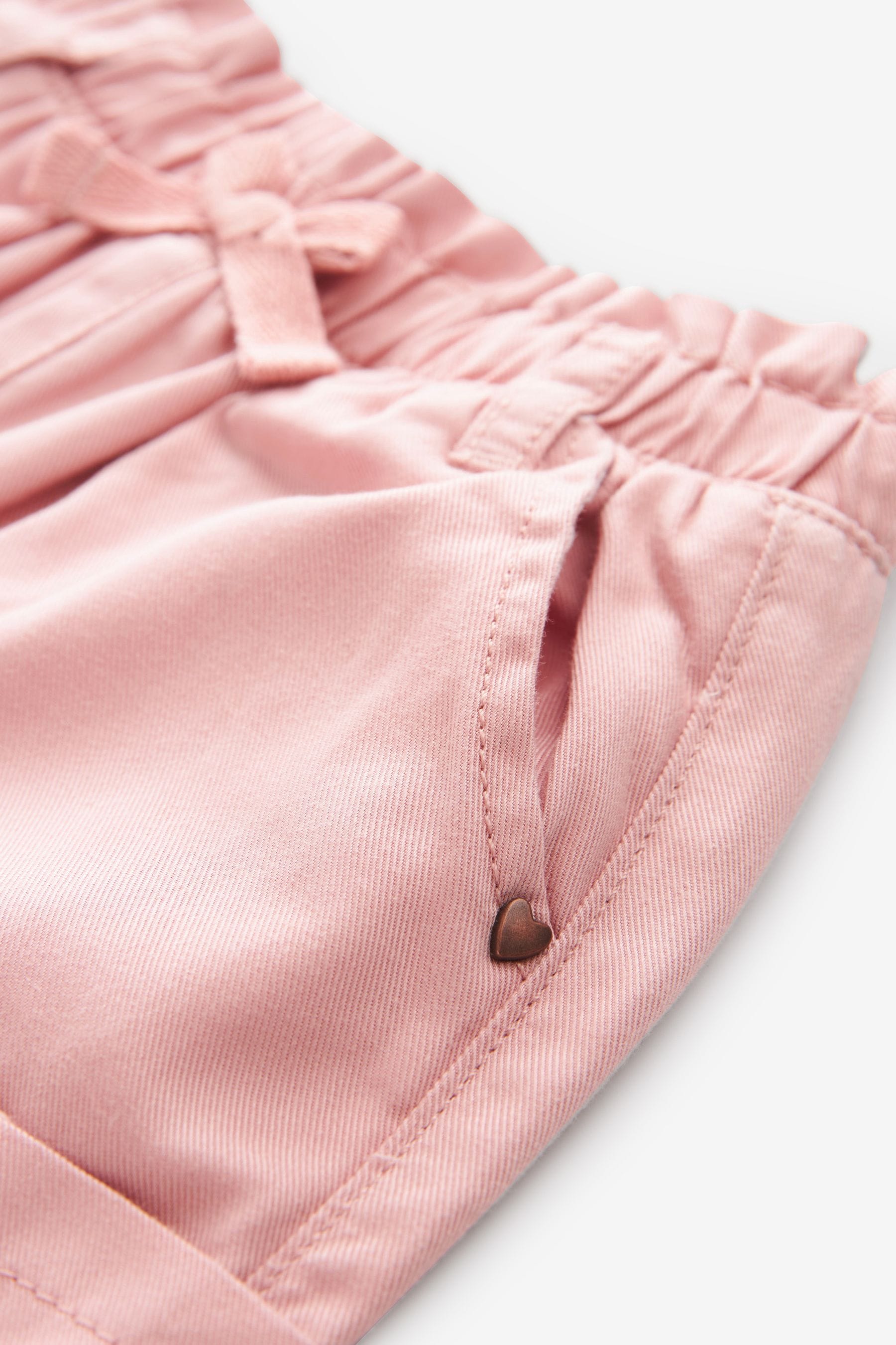 Pink Lined Cargo Trousers (3mths-7yrs)