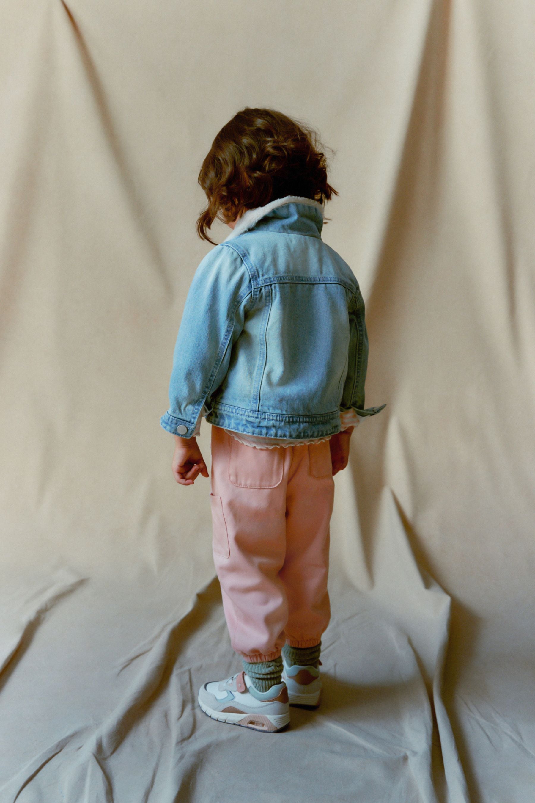 Pink Lined Cargo Trousers (3mths-7yrs)