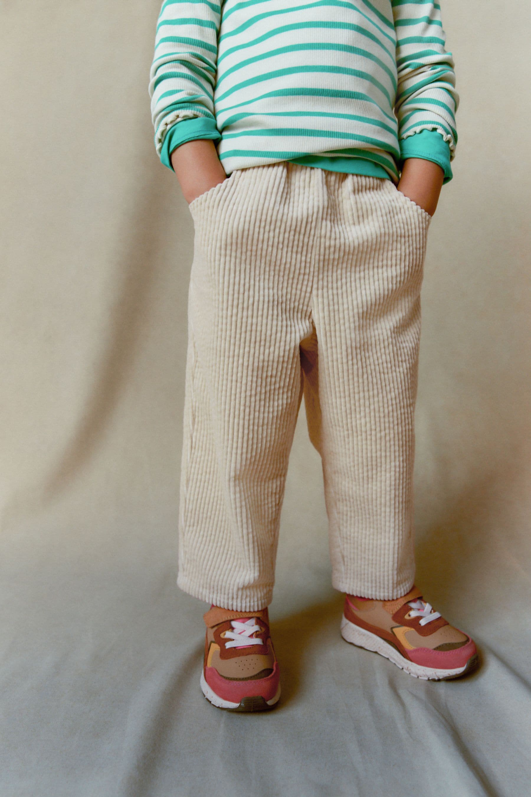 Natural Corduroy Trousers (3mths-7yrs)