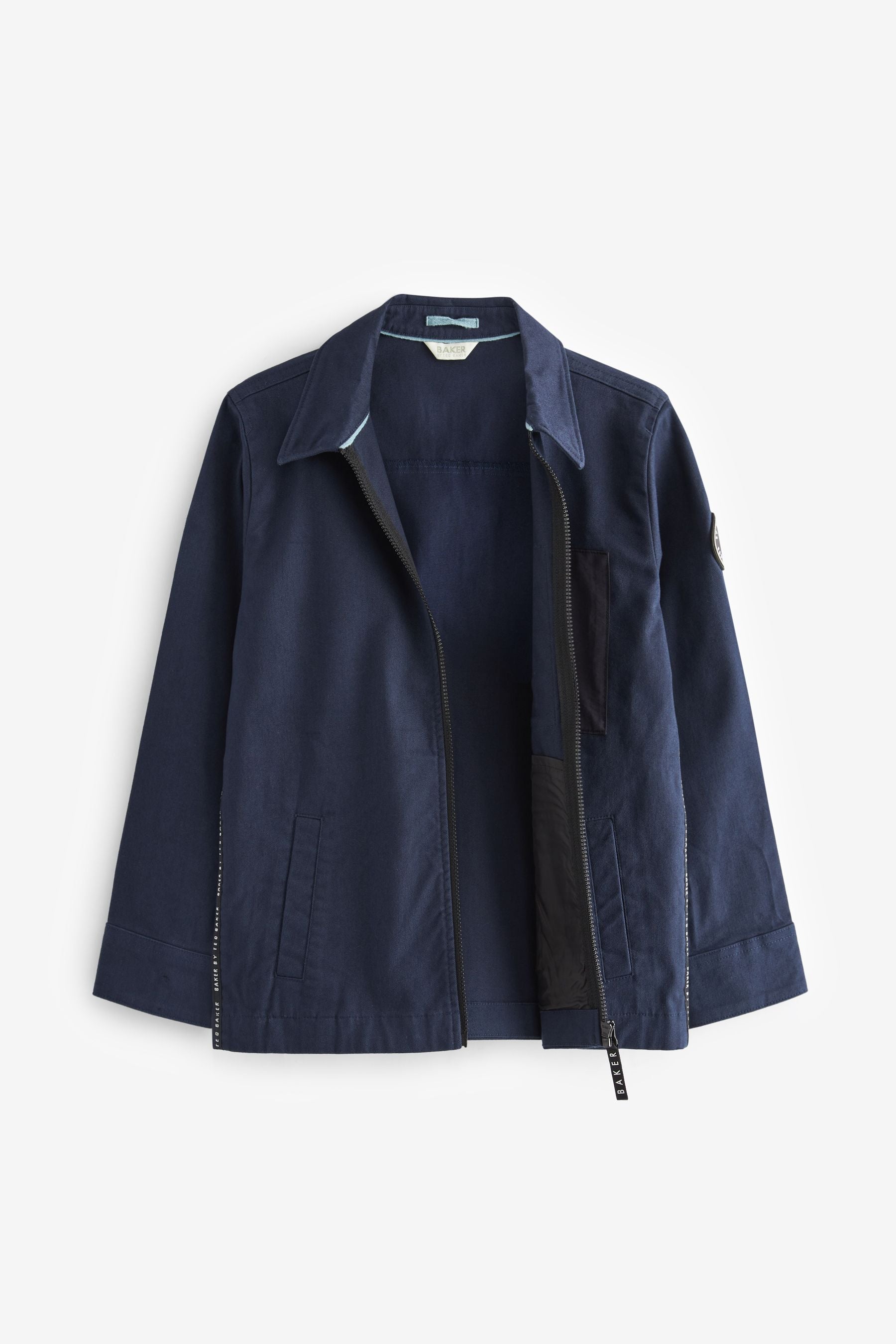 Baker by Ted Baker Navy Shacket