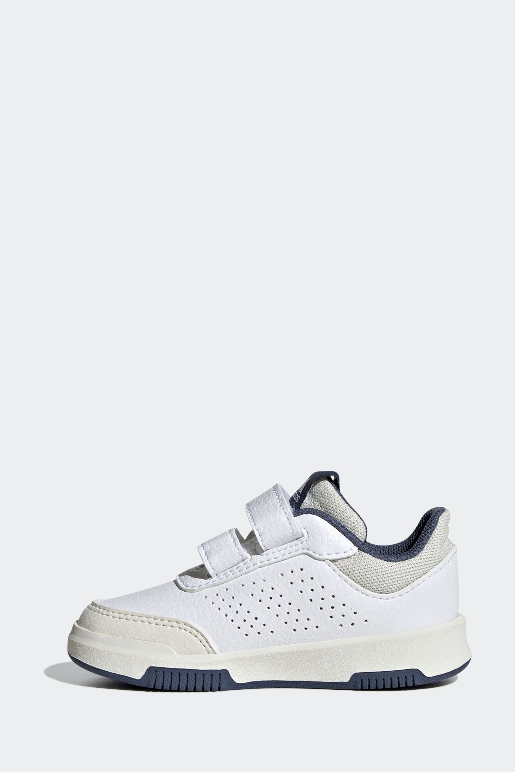 adidas Navy/White Kids Sportswear Tensaur Hook And Loop Trainers