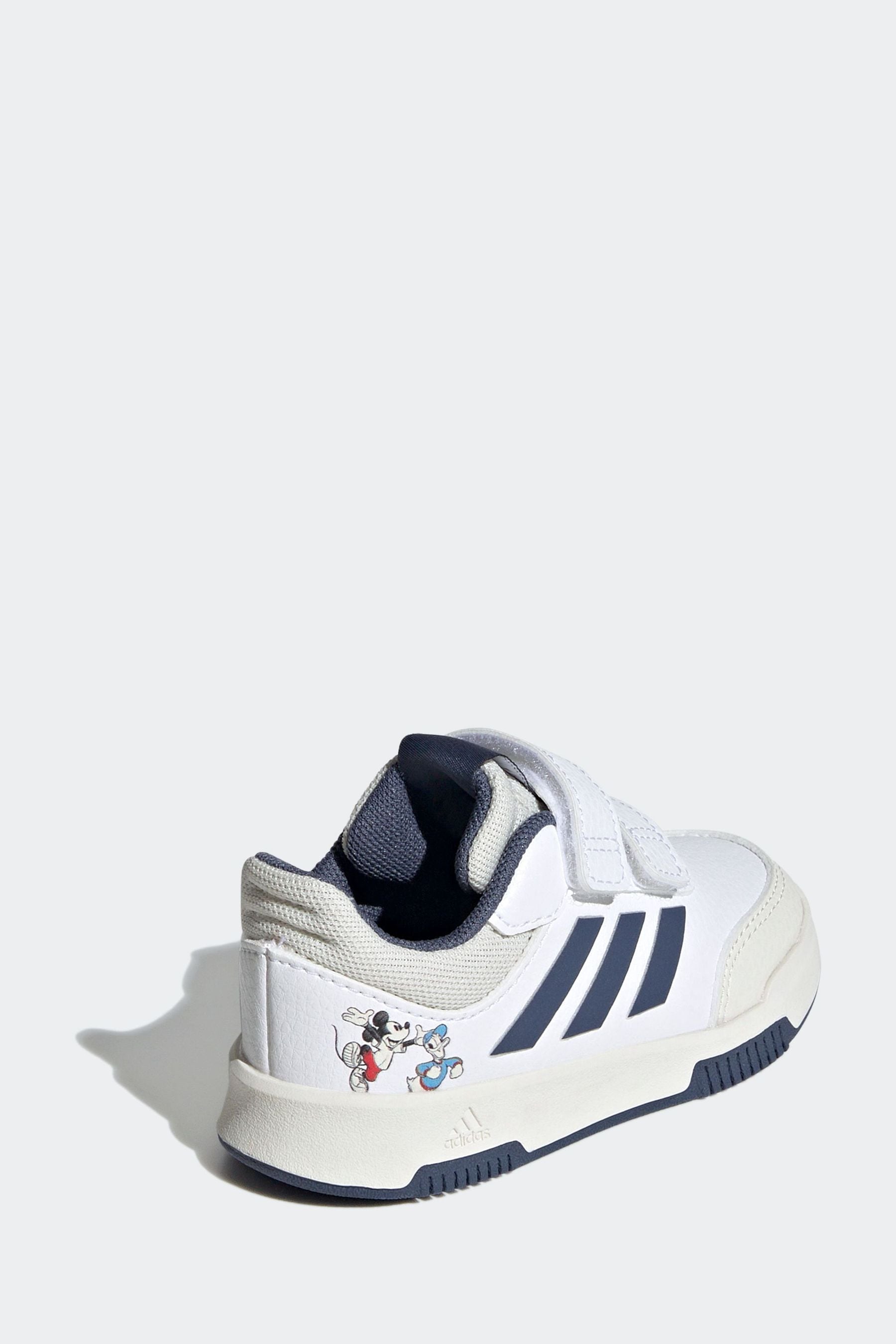 Navy/White adidas Kids Sportswear Tensaur Hook And Loop Trainers