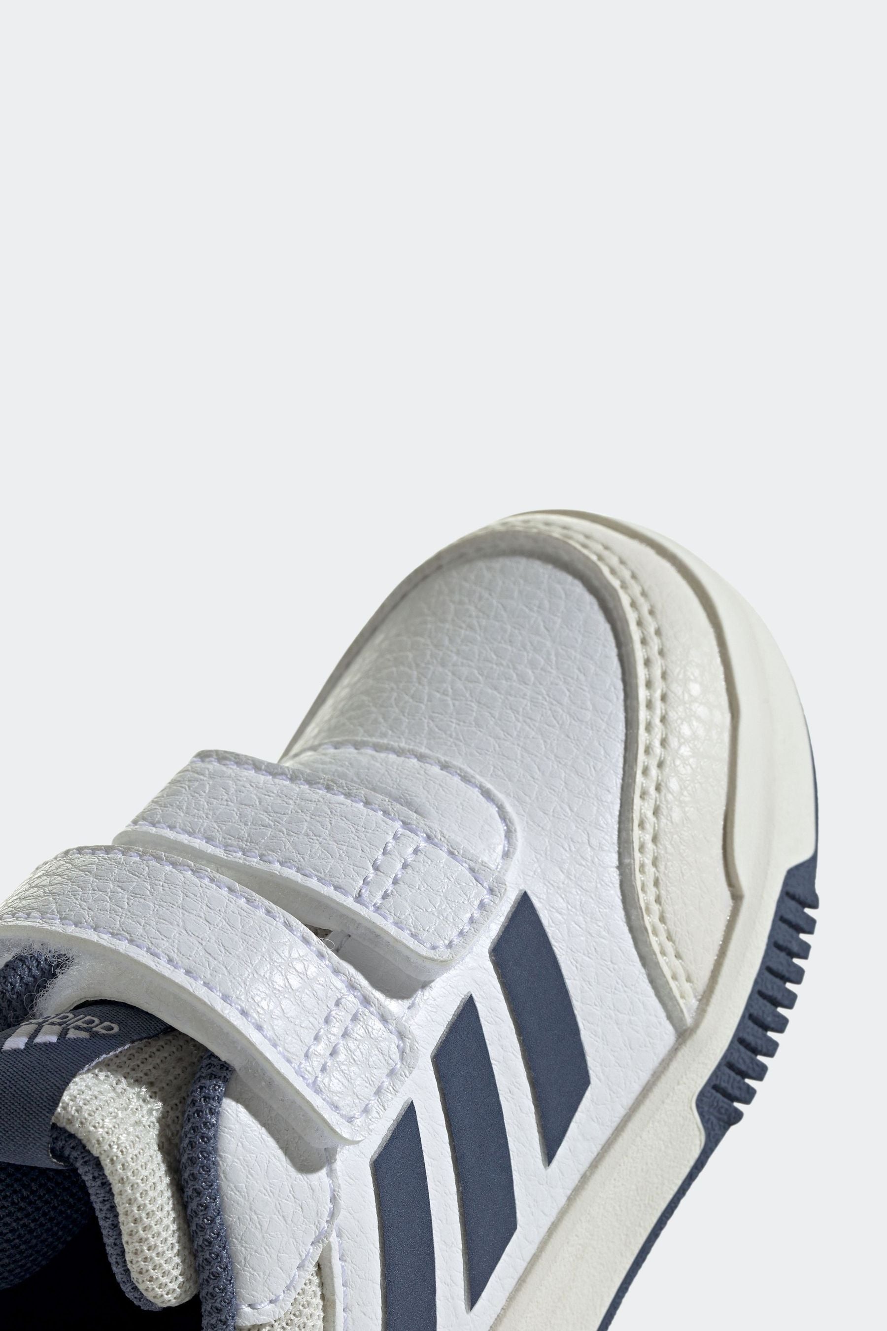 Navy/White adidas Kids Sportswear Tensaur Hook And Loop Trainers