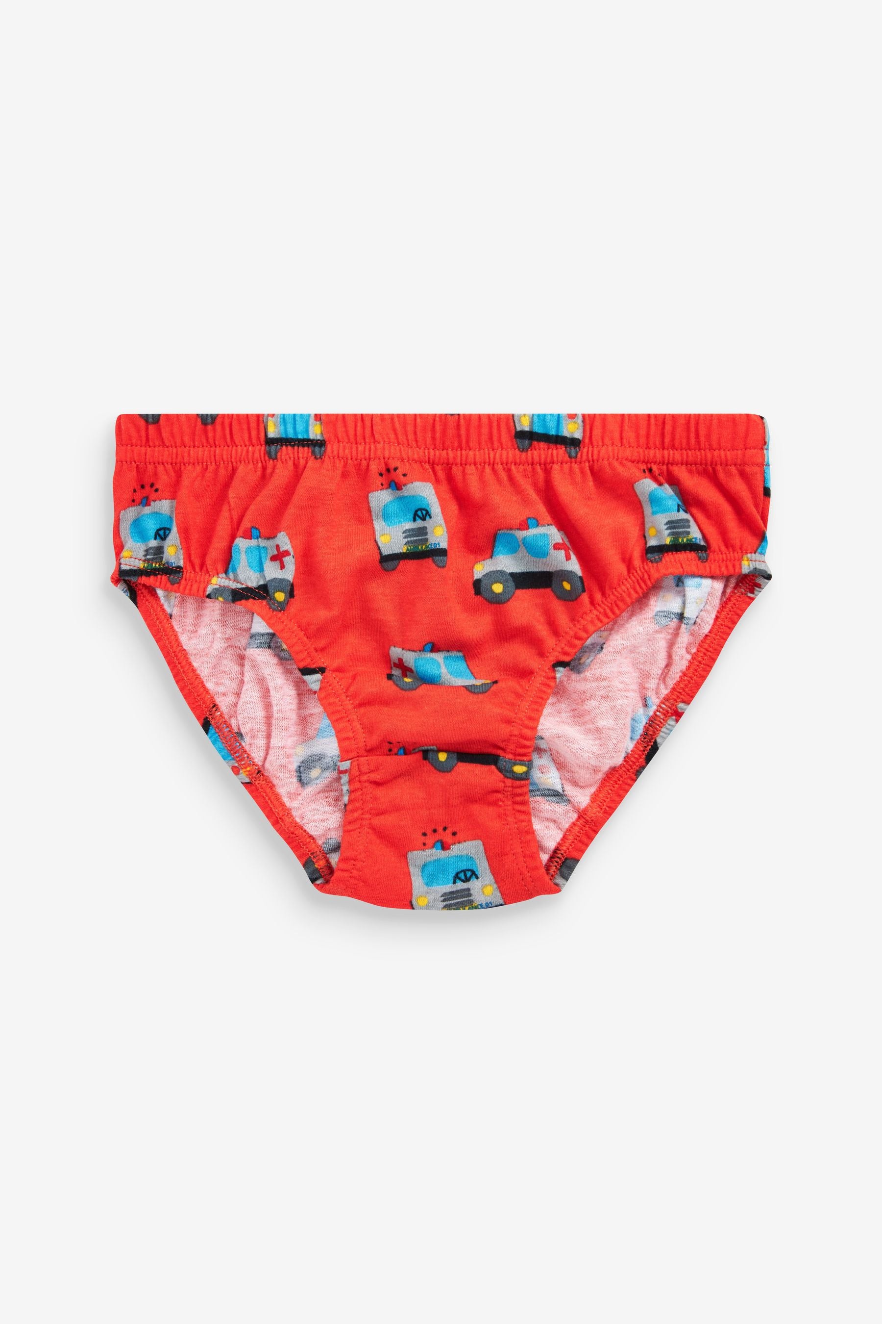 Bright Print 100% Cotton Briefs 10 Pack (1.5-10yrs)