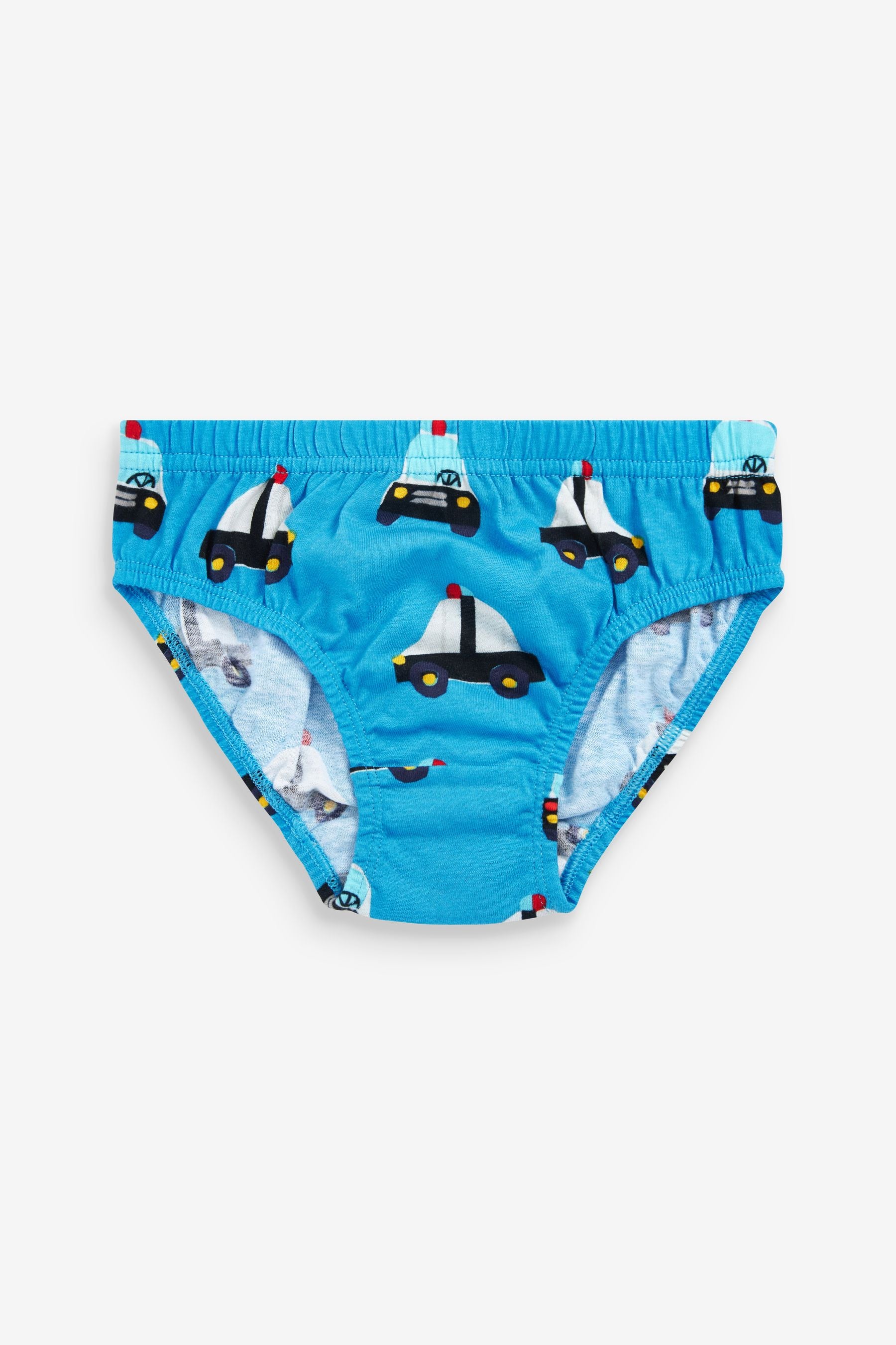 Bright Print 100% Cotton Briefs 10 Pack (1.5-10yrs)