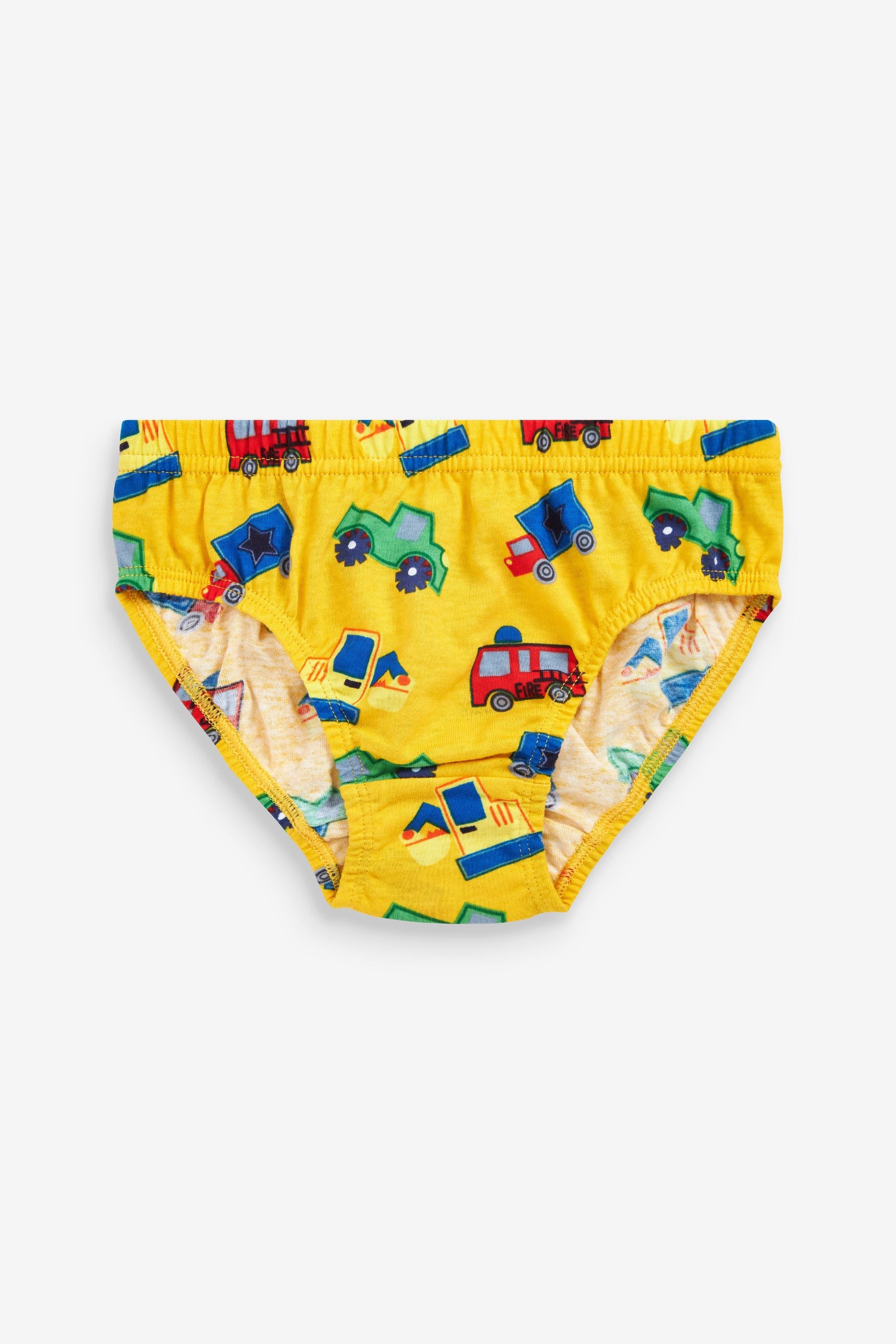 Bright Print 100% Cotton Briefs 10 Pack (1.5-10yrs)