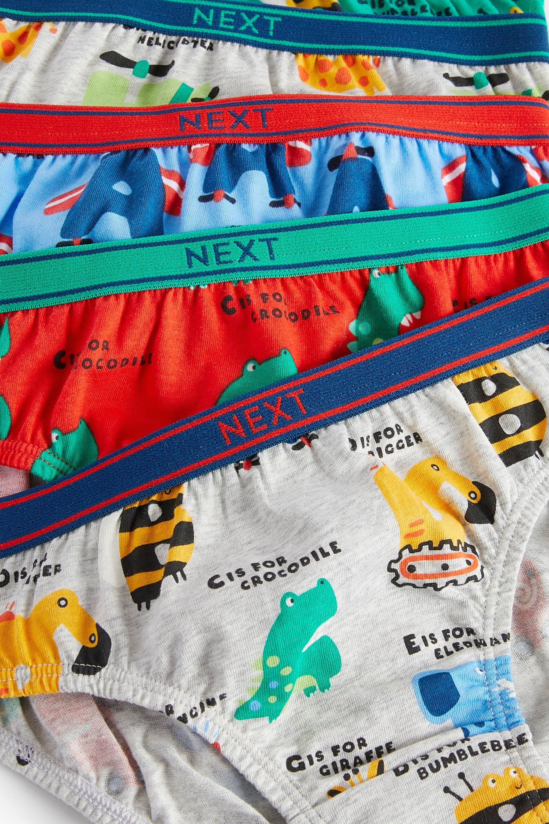 Alphabet Briefs 5 Pack (1.5-10yrs)