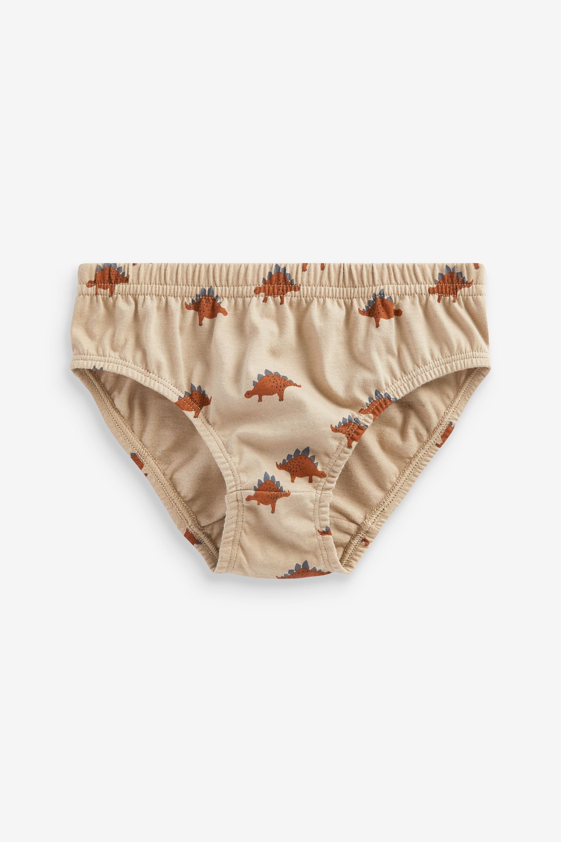 Neutral Dinosaur 100% Cotton Briefs 7 Pack (1.5-10yrs)