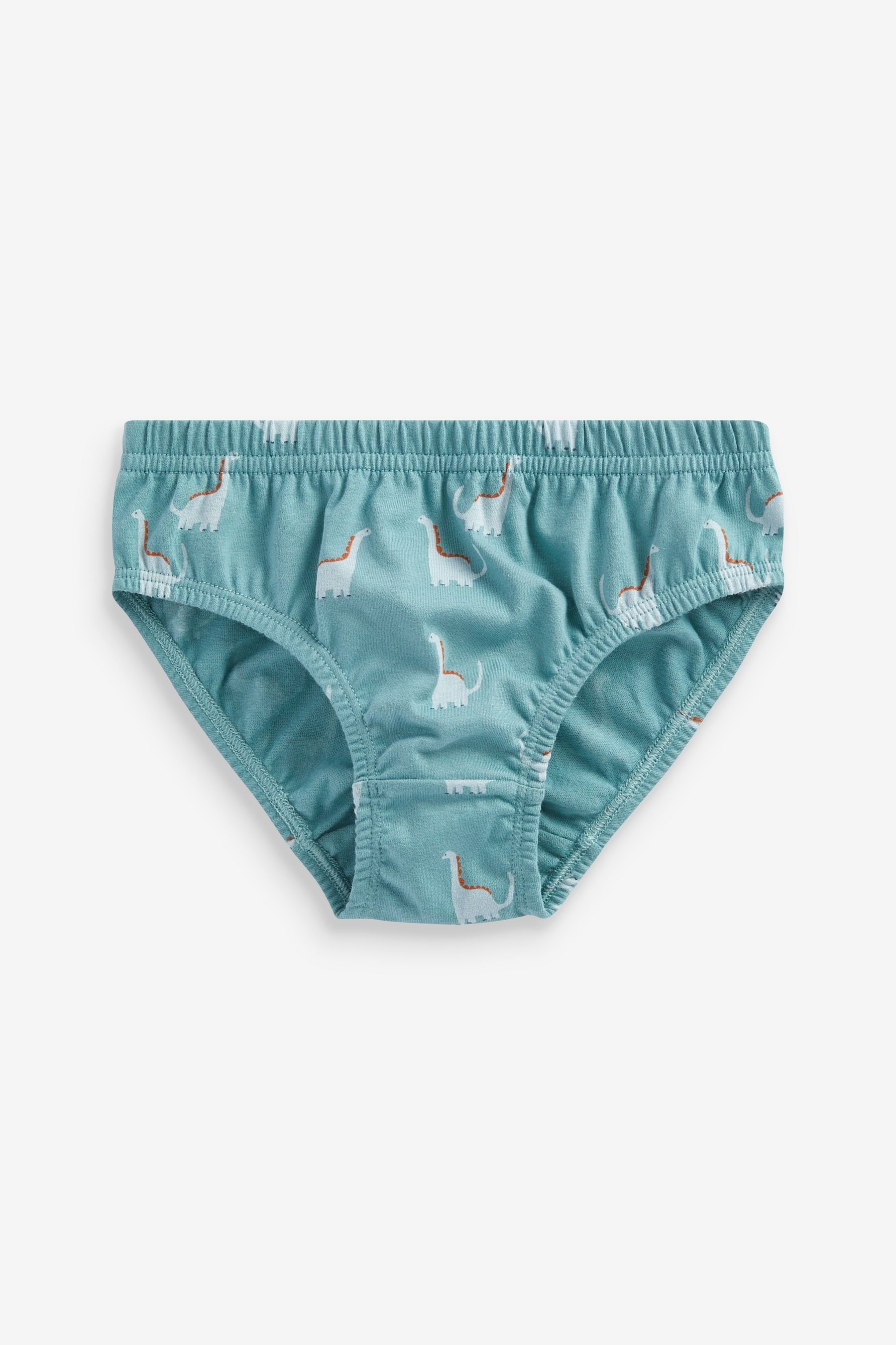 Neutral Dinosaur 100% Cotton Briefs 7 Pack (1.5-10yrs)