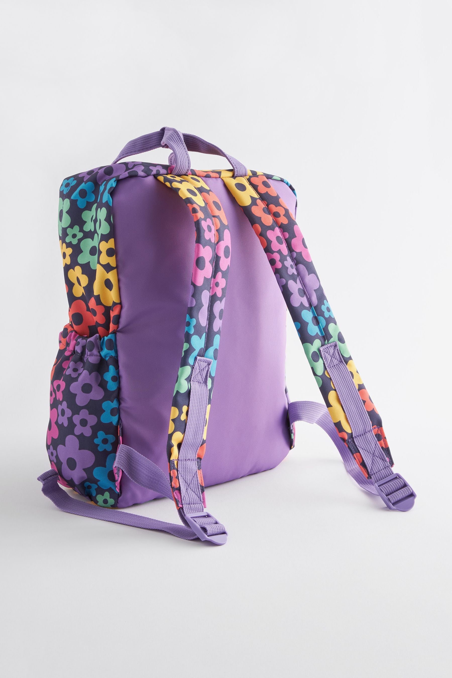 Multi Bright Double Handle Backpack