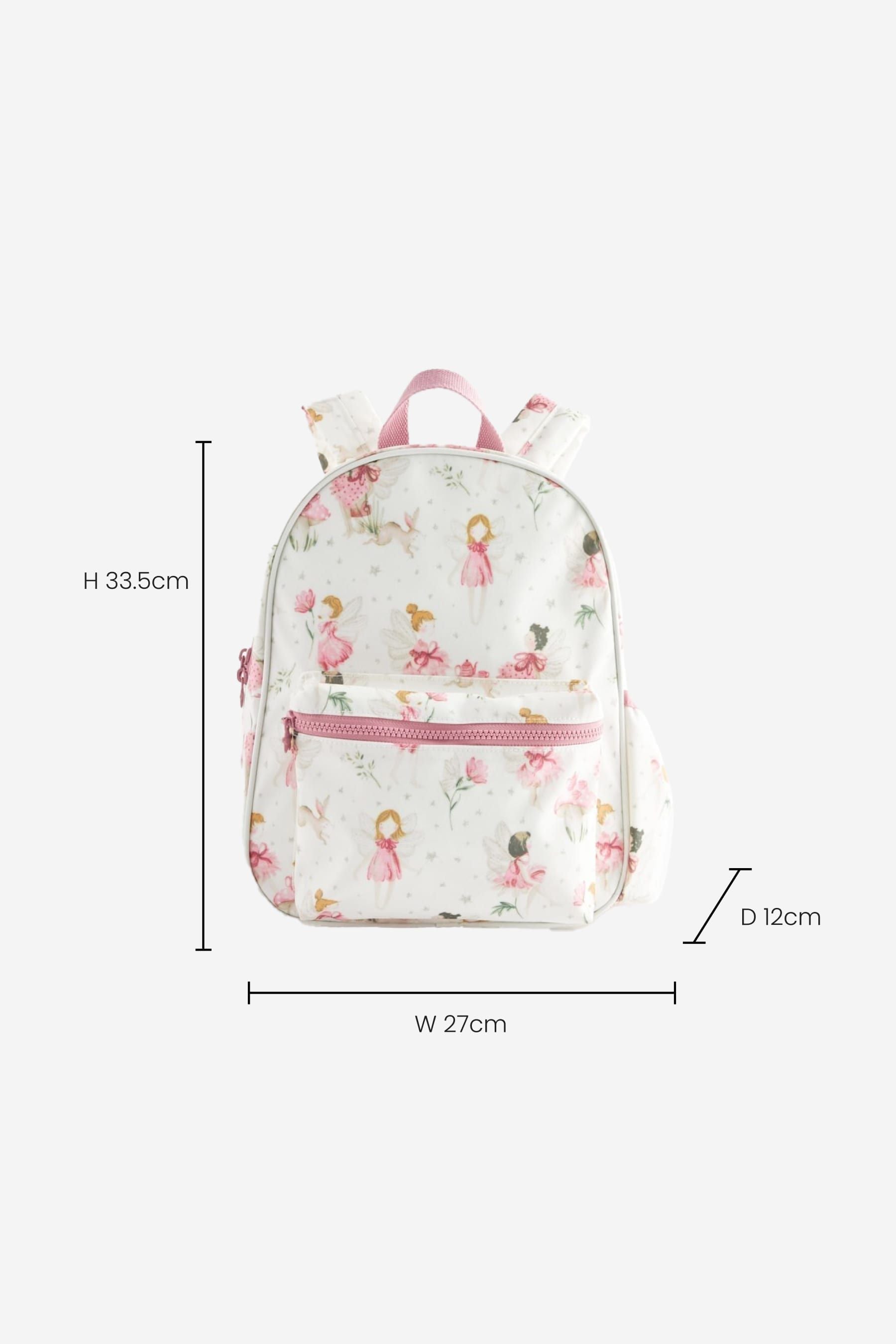 Pink/White Fairy Backpack