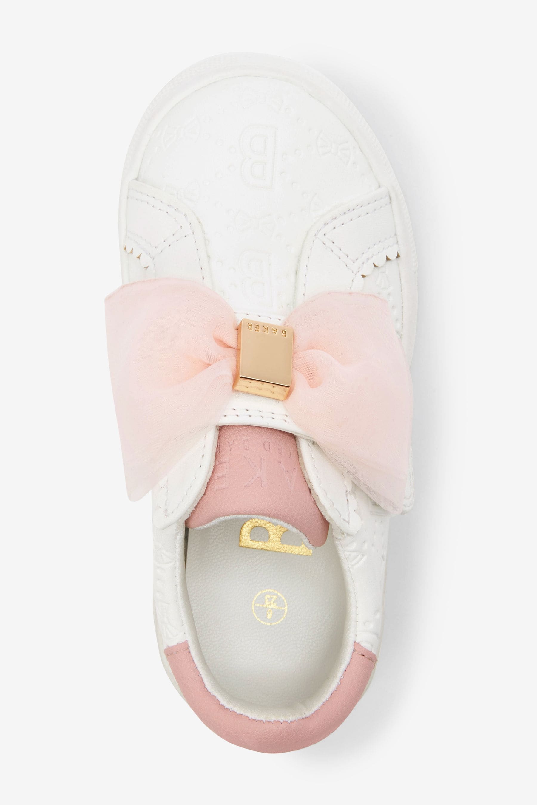 Baker by Ted Baker Girls Organza Bow Trainers