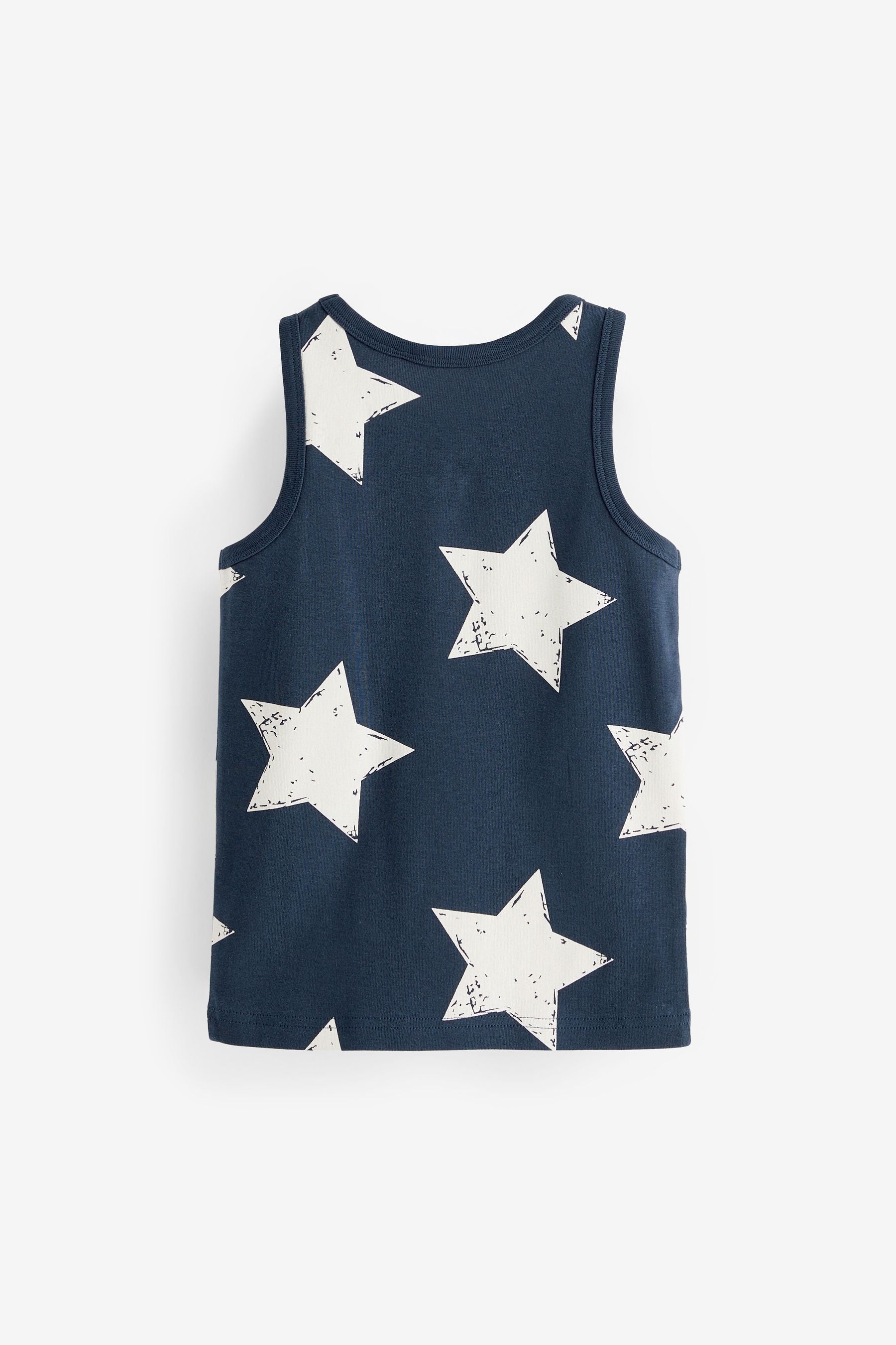 Navy Blue Star Vests 3 Pack (1.5-12yrs)