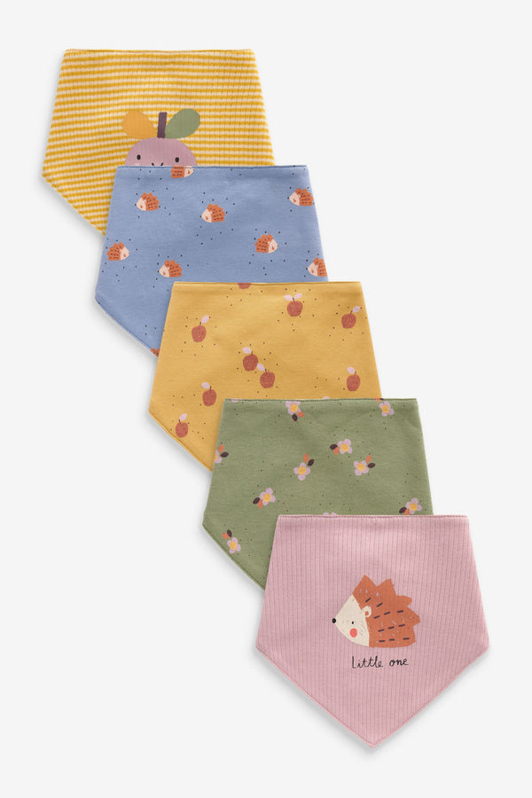 Character Dribble Bibs 5 Pack